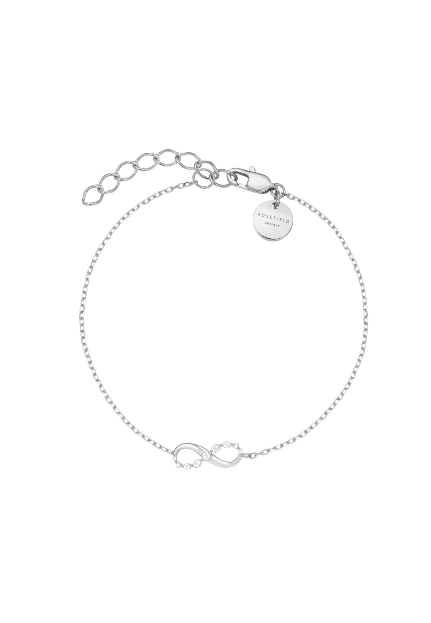 ROSEFIELD Armband ROSEFIELD Unendlichkeit Armband für Damen Silberfarben