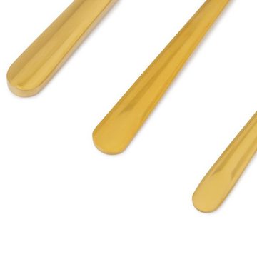 Homla EU Besteck-Set Besteckset LUGANO gold 24-teilig