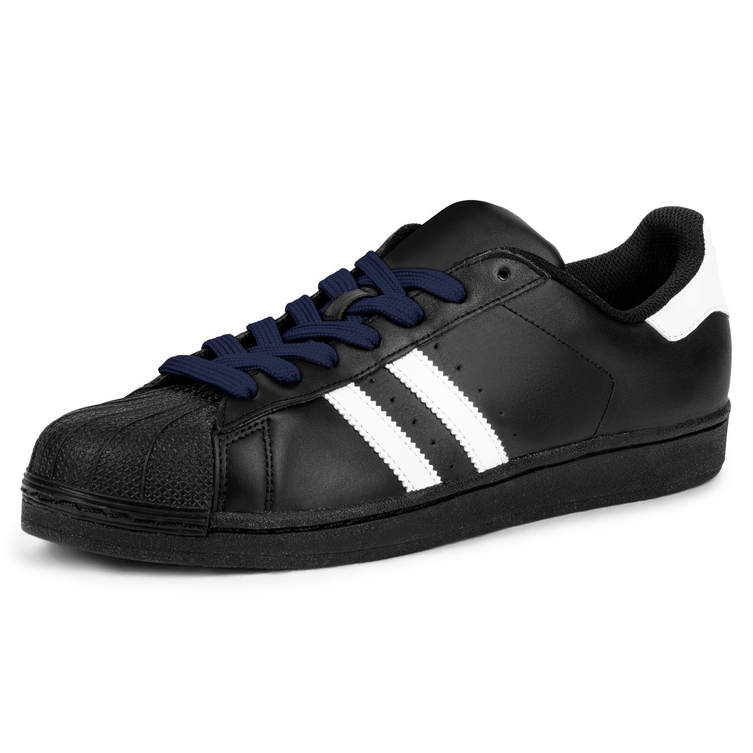 Mount Swiss Schnürsenkel 2 Paar flache SCHNÜRSENKEL 12mm breit für Sneaker und Sportschuhe - – Bild 3 von 4