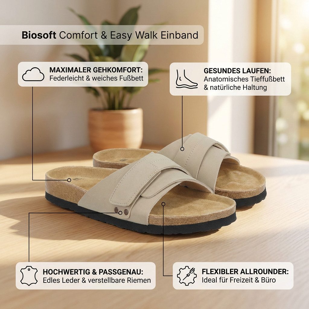 Biosoft Comfort & Easy Walk Einband Sandale