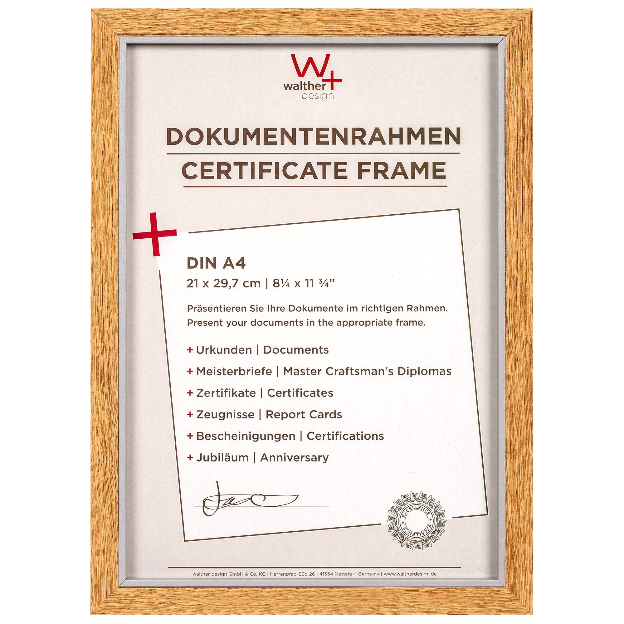Walther Design Bilderrahmen Hygge MDF Holzrahmen günstig online kaufen