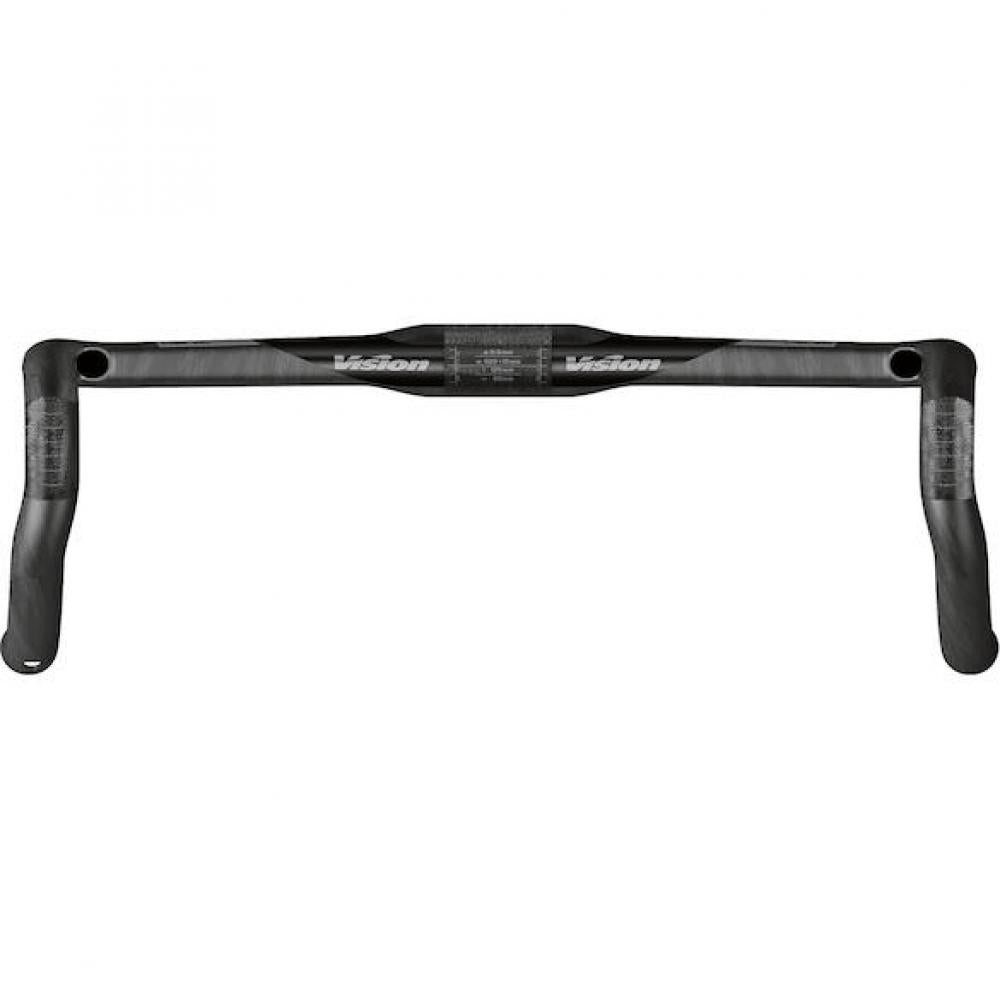 Vision Fahrradlenker Vision Lenker Trimax Carbon Aero 31,8 x 420 mm Schwarz - aerodynamisch