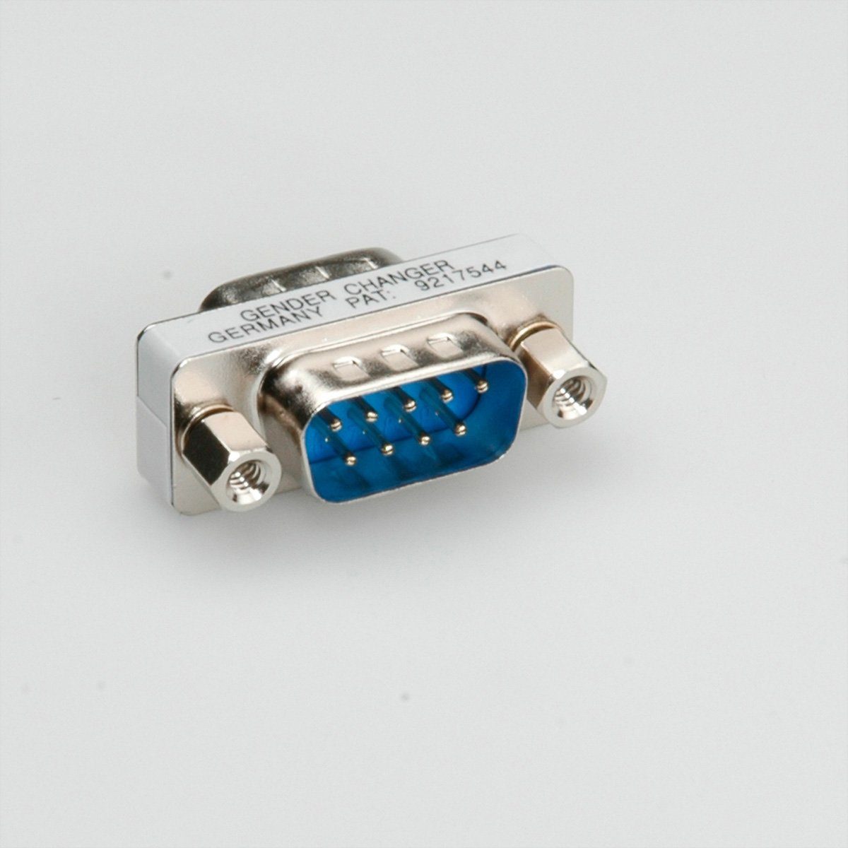 Mini Gender Changer, 9pol. Stecker-Stecker Computer-Adapter