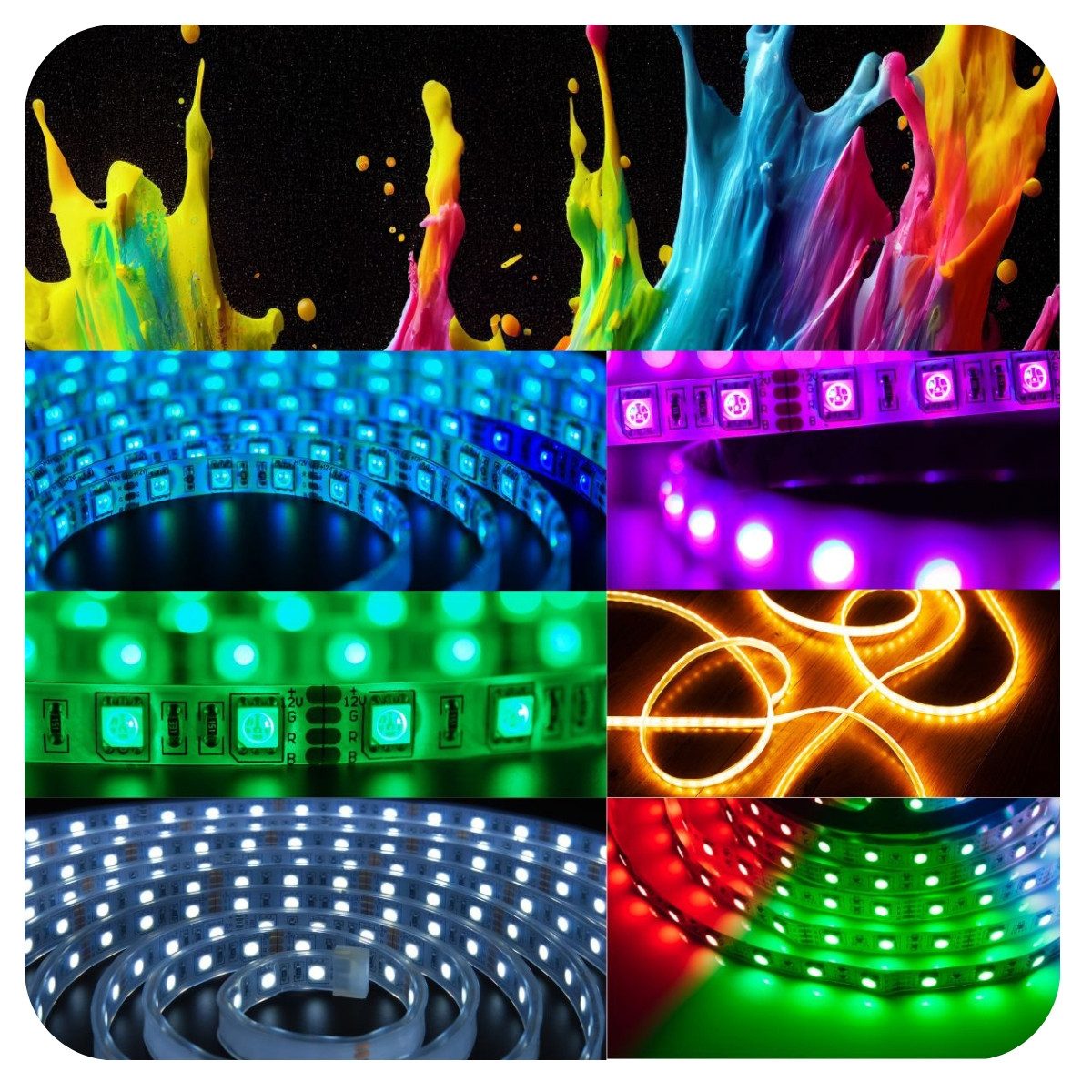 fontastic LED Stripe WLAN-LED-Leuchtstreifen 3m Dimmbar, günstig online kaufen