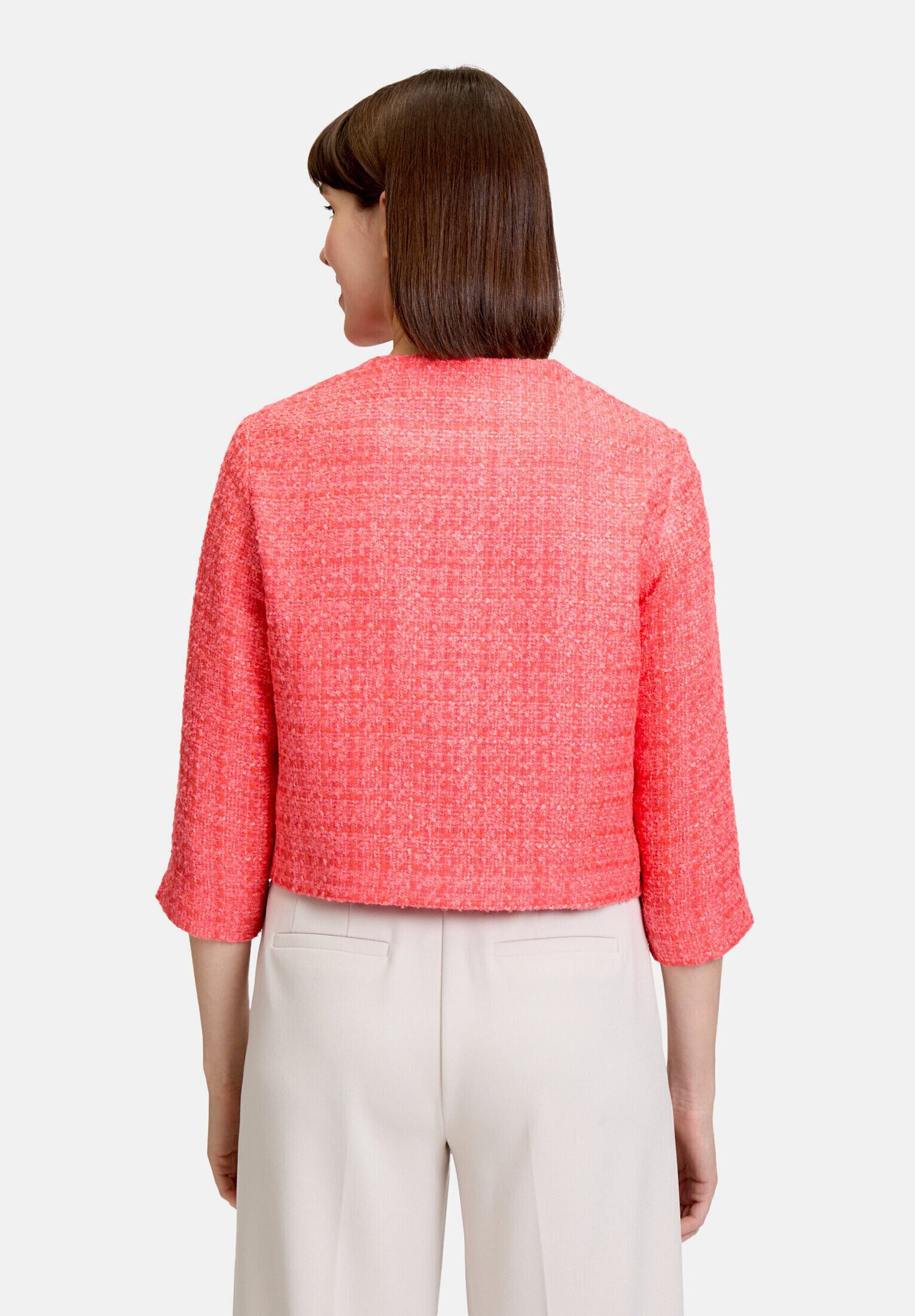 Betty Barclay Jackenblazer Damen mit Fransen Material