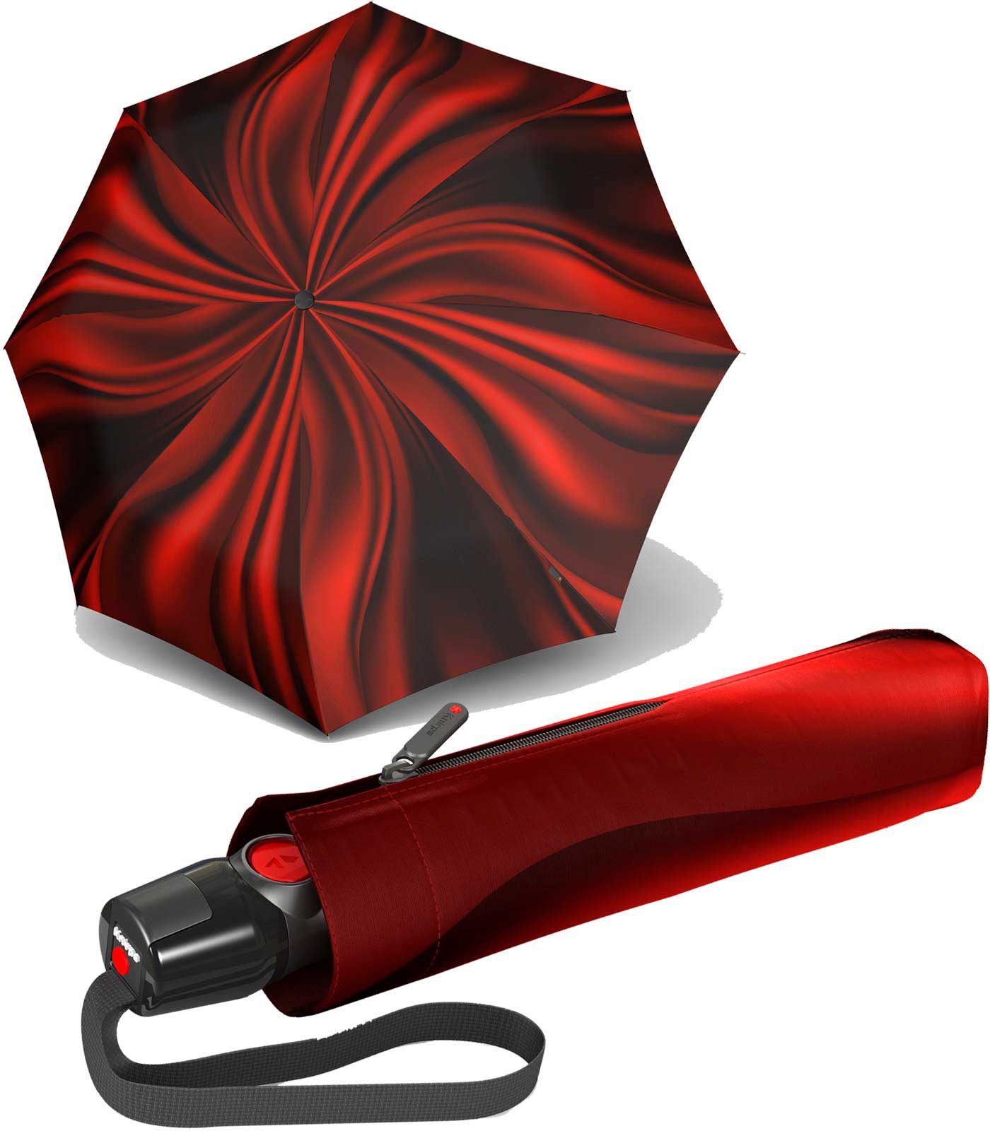 Knirps® Taschenregenschirm T.200 Duomatic mit leichtgängiger Auf-Zu-Automatik, mit Schirmhülle mit Reißverschluss