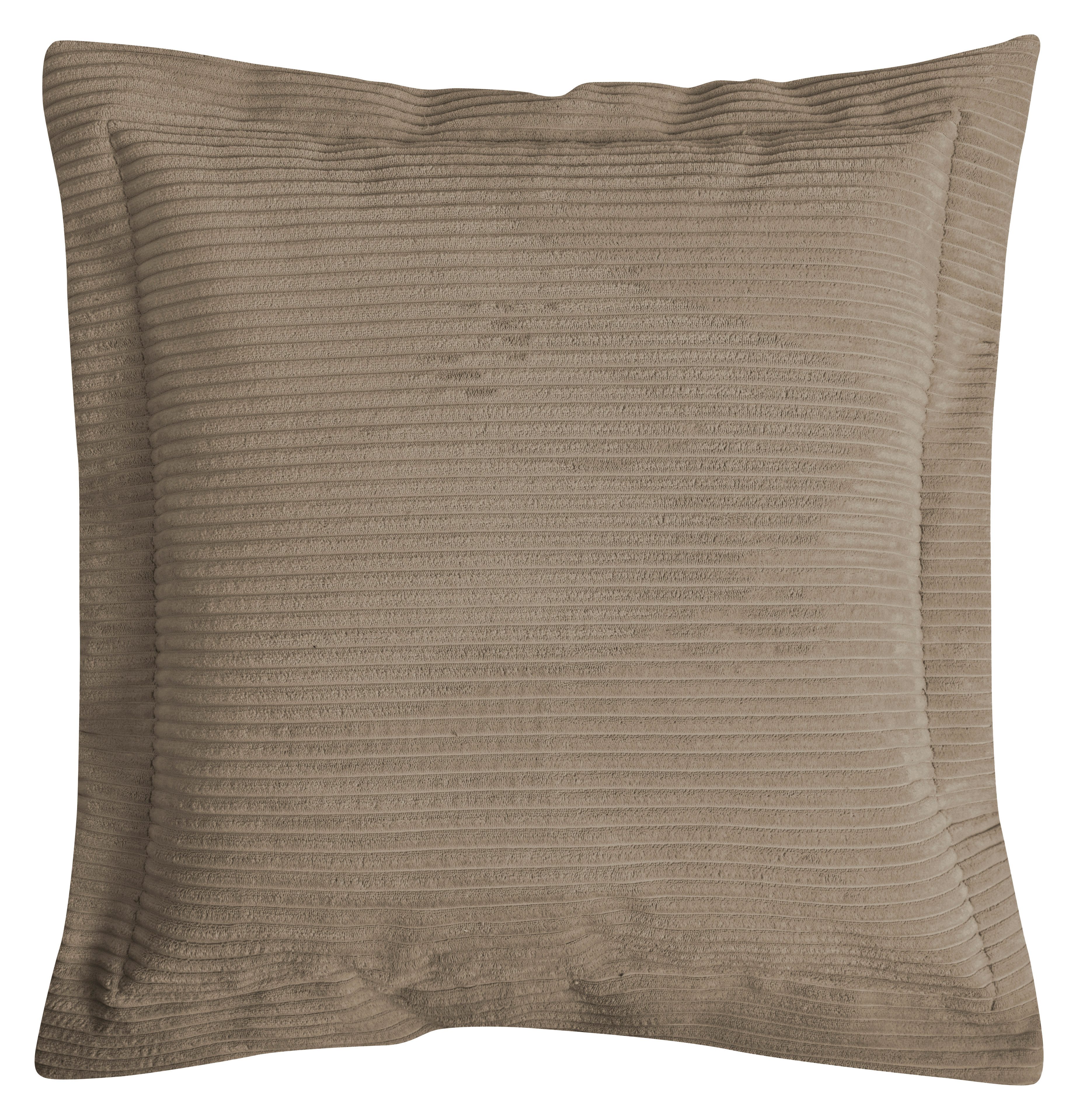 Magma Heimtex Dekokissen SHARA Flatterkissen, in trendigem Cord-Stoff und elegantem Stehsaum