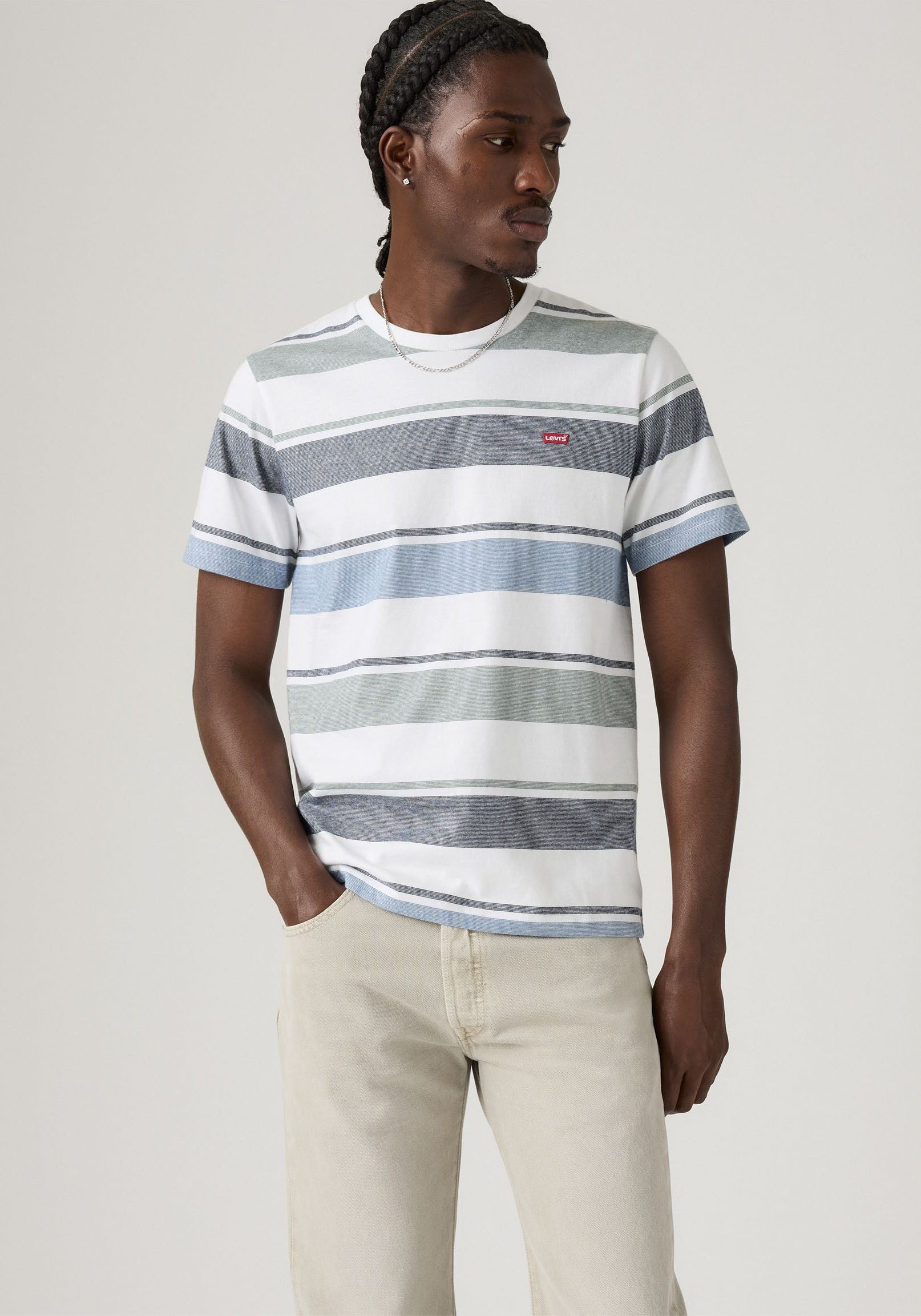 Levi's® T-Shirt mit Streifenmuster günstig online kaufen