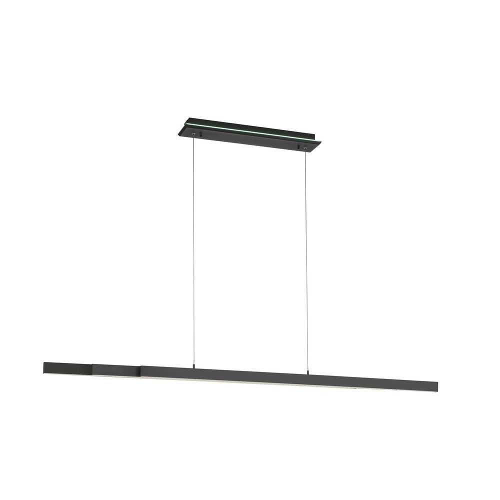 Paul Neuhaus Smarte LED-Leuchte LED Pendelleuchte Q-ARIAN, Smart Home, CCT-Farbtemperaturregelung, RGB-Farbwechsel, Dimmfunktion, Memoryfunktion, mit Leuchtmittel, Warmweiß bis Tageslichtweiß, Pendellampe mit beleuchtetem Deckenkasten, CCT RGB