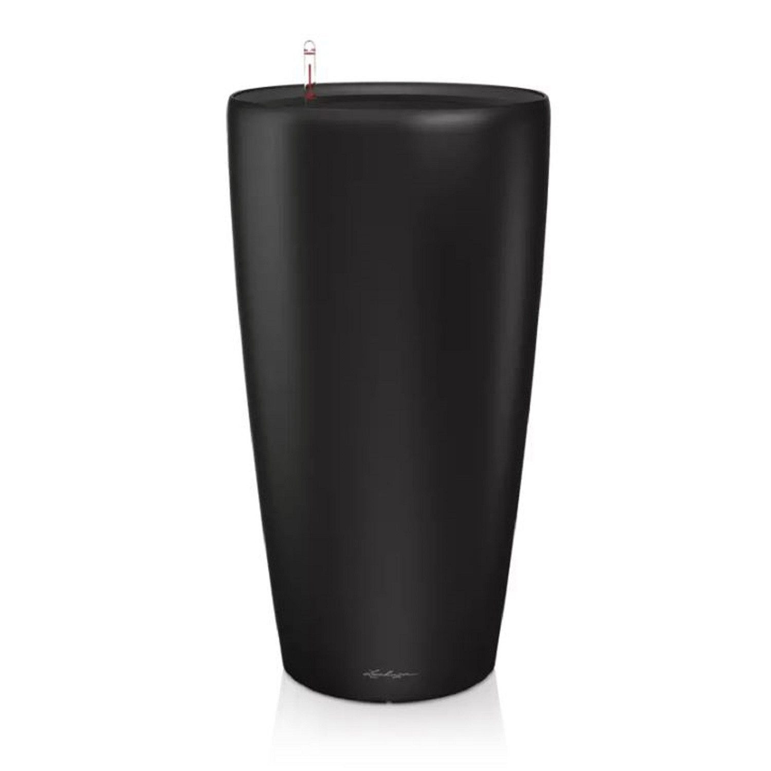 Blumentopf Pflanzsäule Rondo Premium 40 schwarz matt 15745