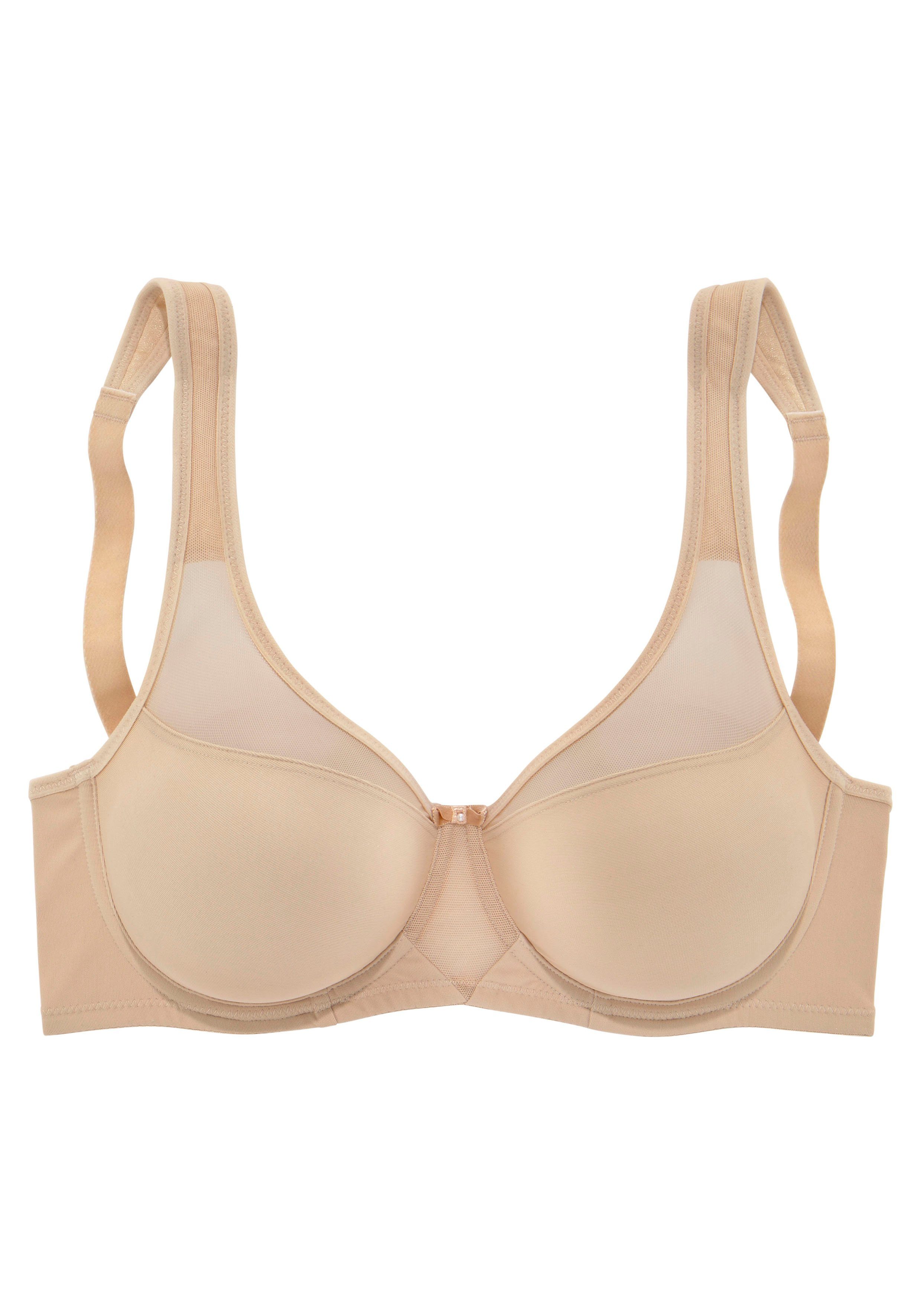 Nuance by Lascana Minimizer-BH mit Bügel & breiten, wattierten Trägern – auch ideal für große Größen – Bild 2 von 5