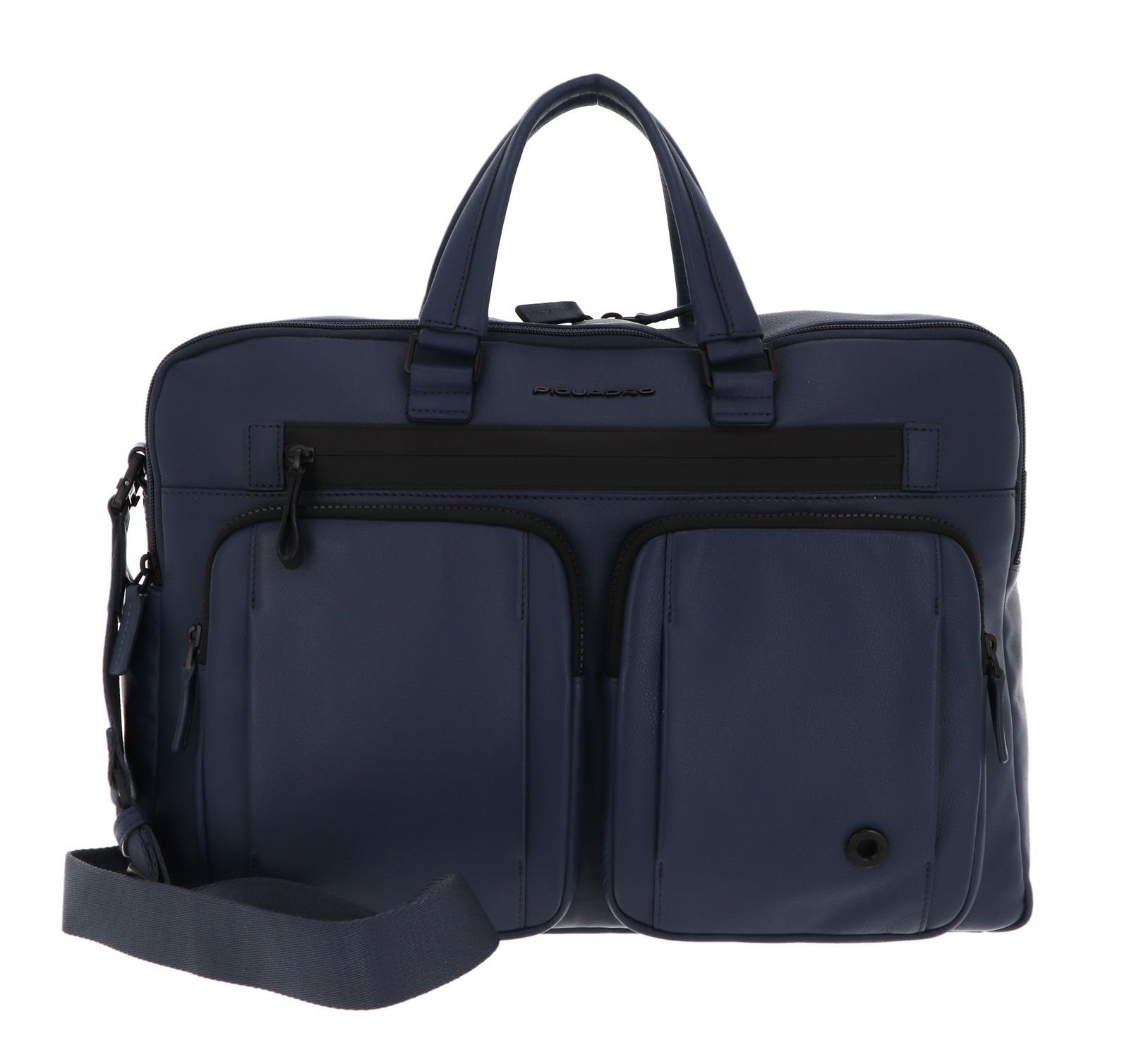 Laptoptasche Prussian Piquadro Blue Charlie