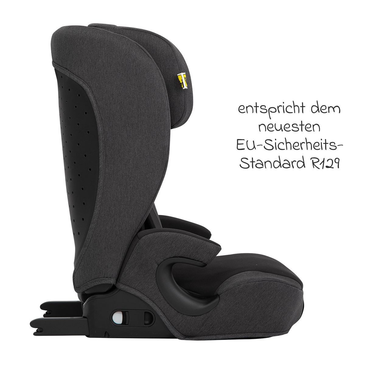 Graco Autokindersitz Energi - Midnight, Kinder Autositz ab 15 Monate - 12 Jahre (76 cm - 150 cm) mit Isofix