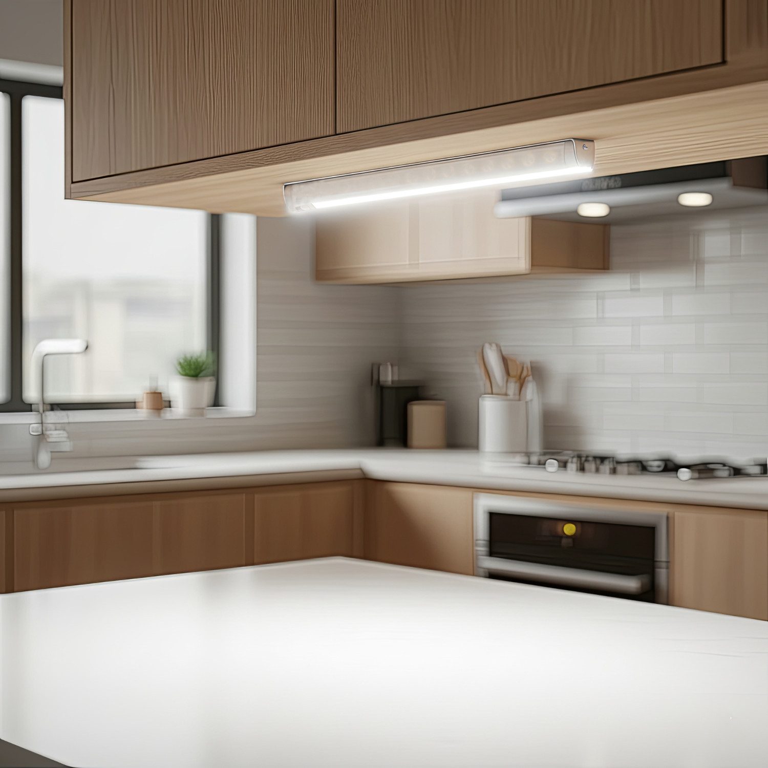 Maclean LED Lichtleiste MCE166, 9 LED SMD (Surface-Mounted Device), Lichtleiste mit Bewegungsmelder