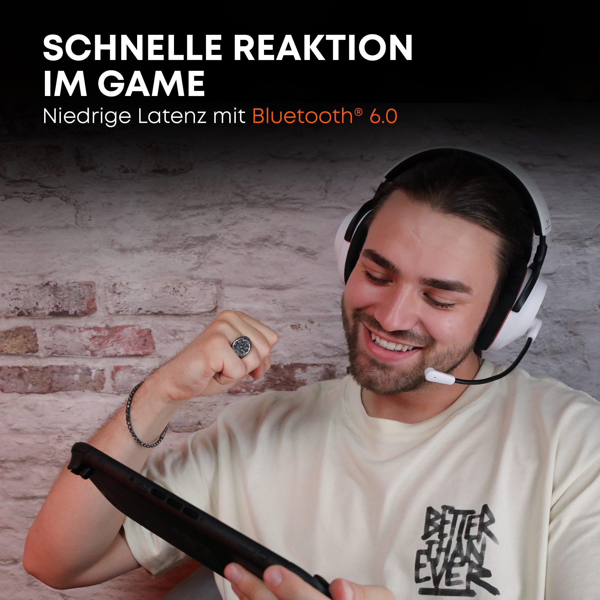 beyerdynamic MMX 230 Wireless Gaming-Headset (kabelloses Gaming-Headset mit präzisem Sound und 60 ST Akku)