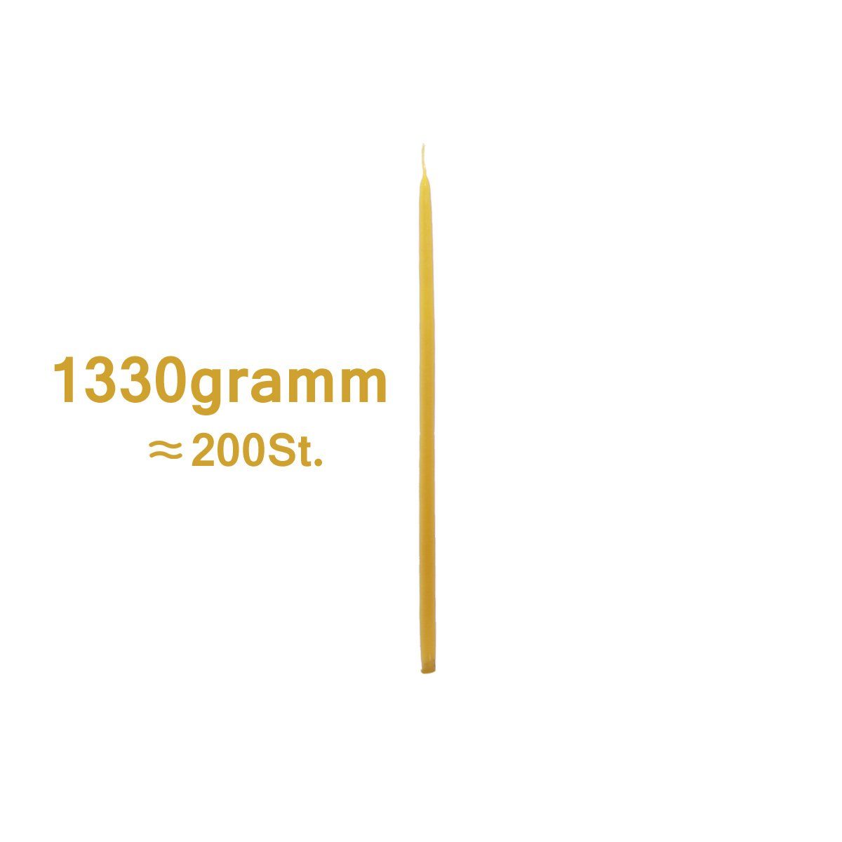 NKlaus Bienenwachskerze 1330g (ca. 200 St) günstig online kaufen