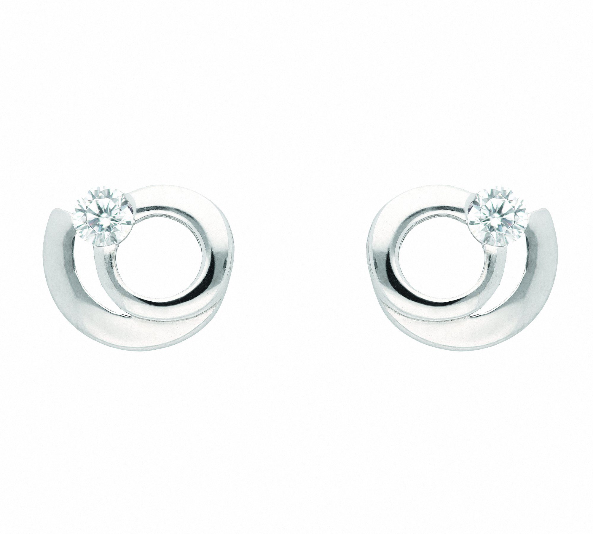 Adelia´s Paar Ohrhänger »1 Paar 925 Silber Ohrringe / Ohrstecker mit  Zirkonia«, Silberschmuck für Damen online kaufen | OTTO