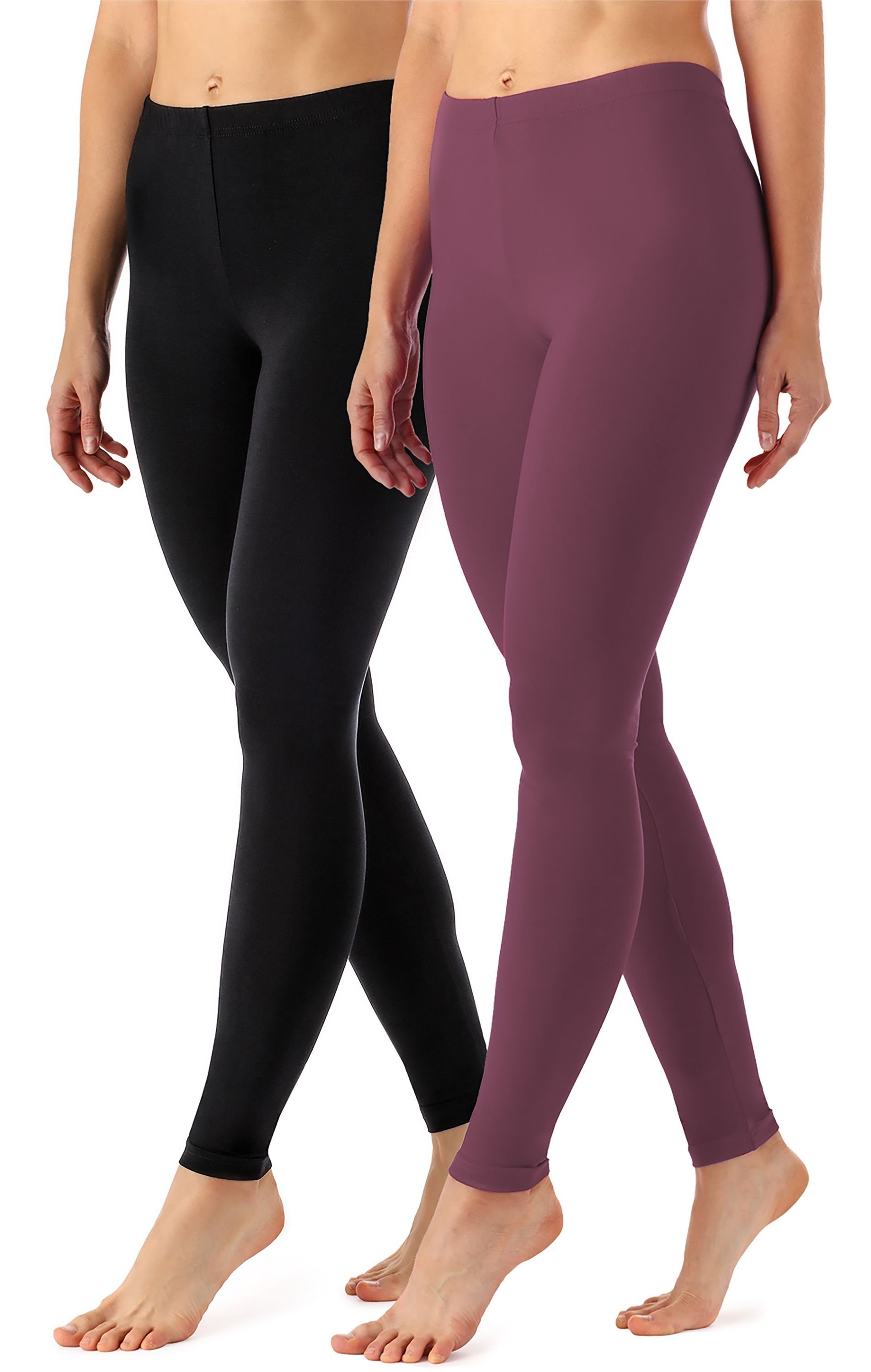 Merry Style Leggings Damen Viskose Hose günstig online kaufen