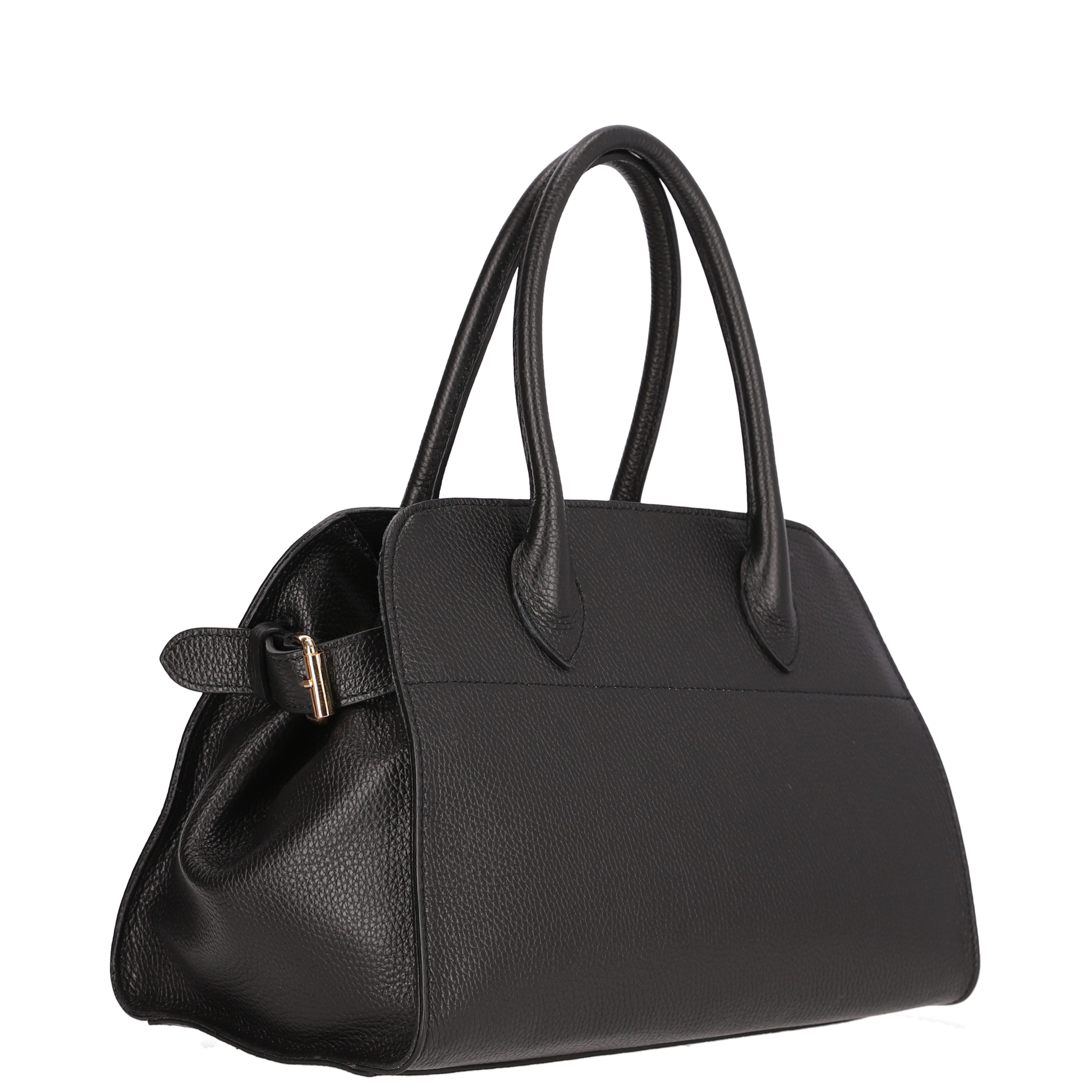 Handtasche Handtasche Leder Damen, Schultertasche Damen echtes Leder