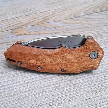 Haller Messer Taschenmesser Redwood mit Clip Liner Lock rostfrei