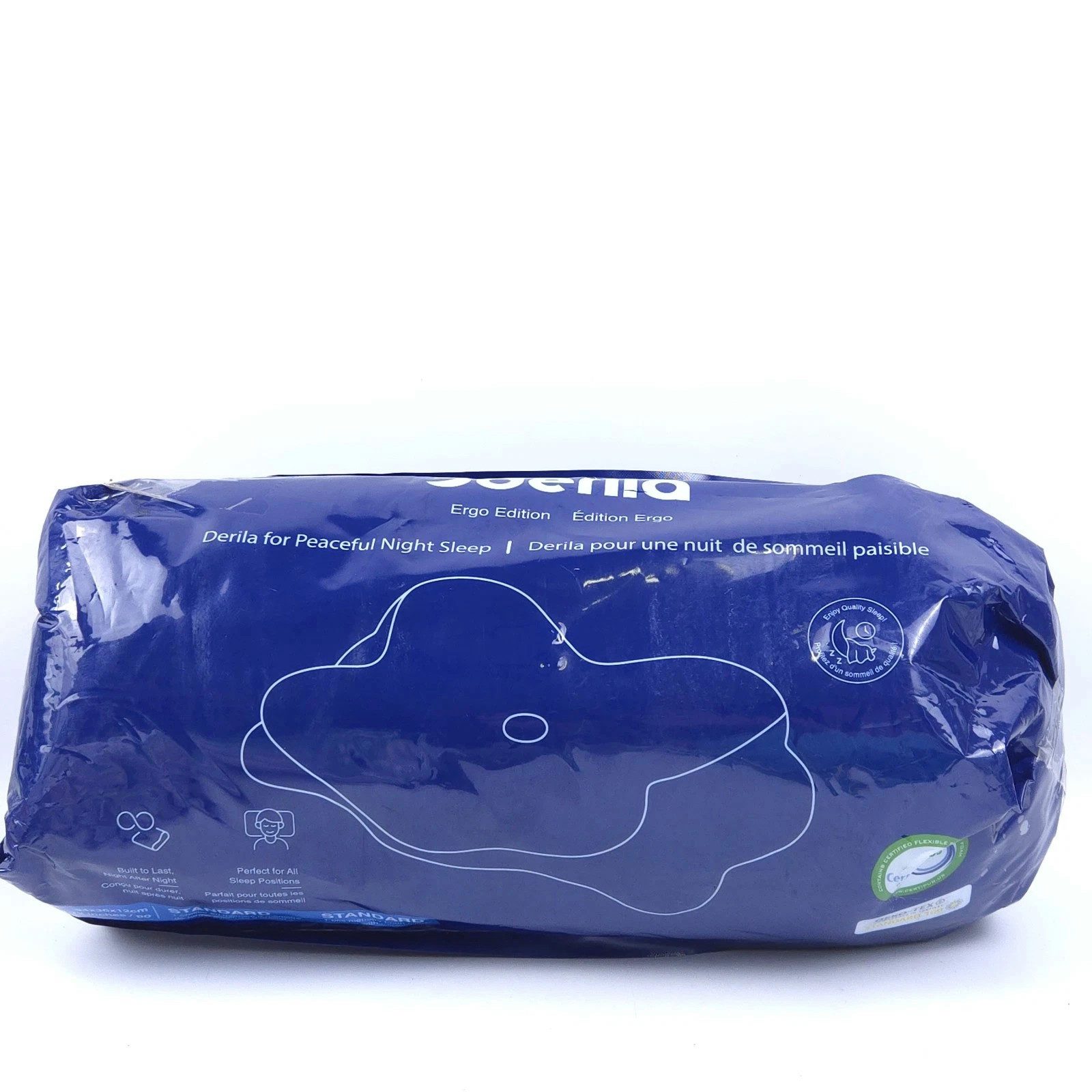 UE Stock Nackenkissen Ergonomisches Nackenkissen Kopfkissen aus Memory-Schaum 54×36×12 cm, für besseren Schlaf und erholsame Nächte