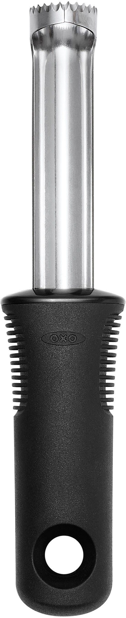 OXO spülmaschinenfest Edelstahl, Entkerner, Good Grips