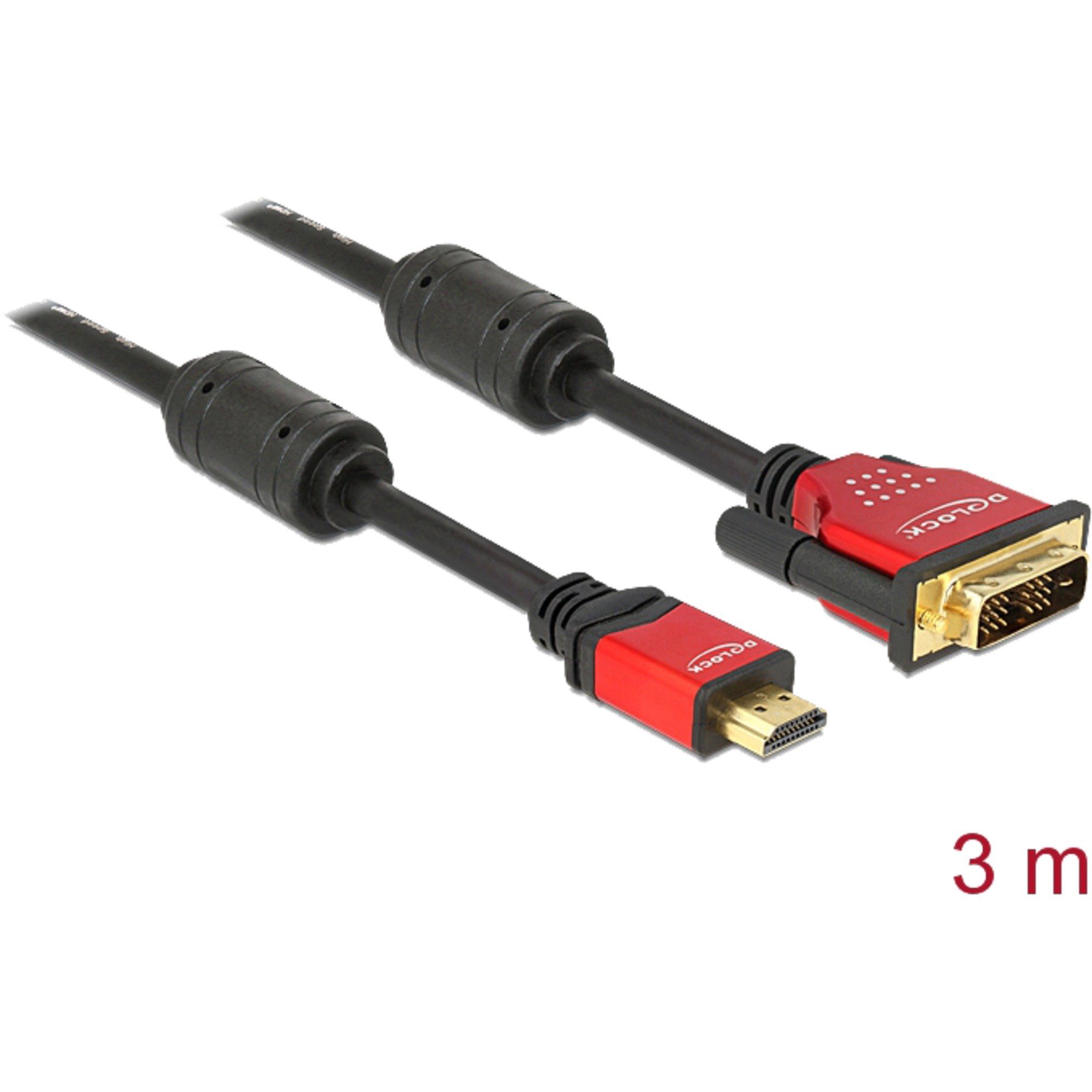 DeLOCK Adapterkabel High Speed HDMI A (Stecker) > HDMI-Kabel
