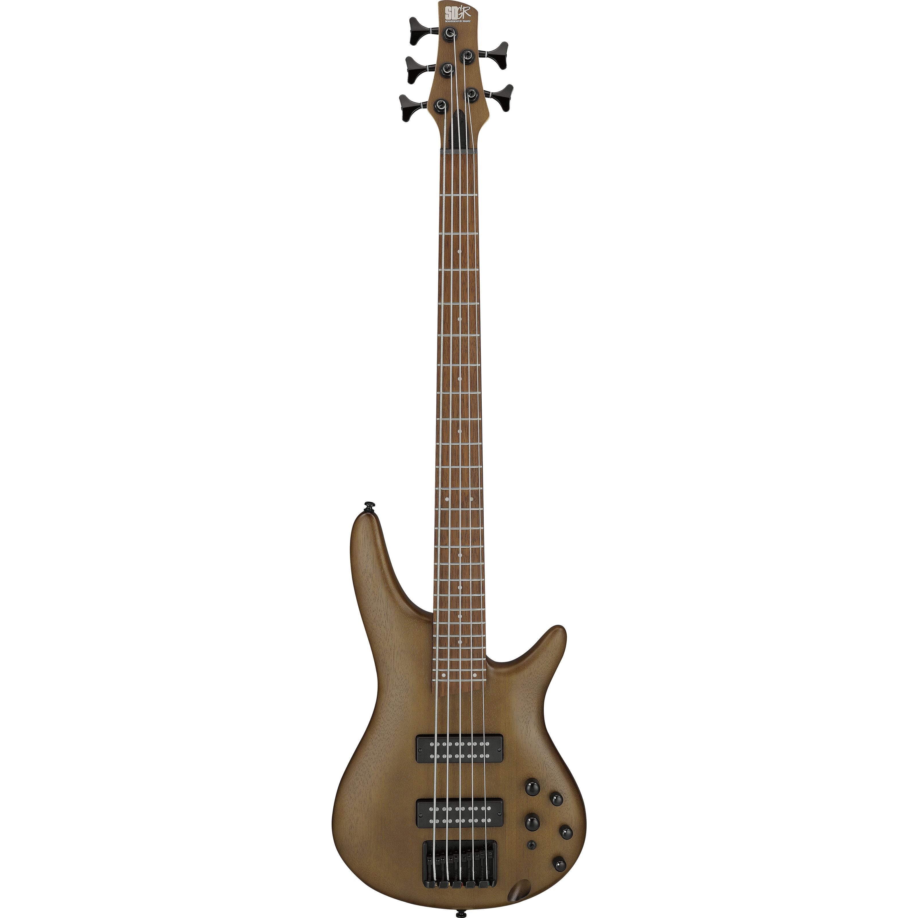 Ibanez E-Bass, E-Bässe, 5-Saiter E-Bässe, SR305EB-WNF Walnut Flat - E-Bass