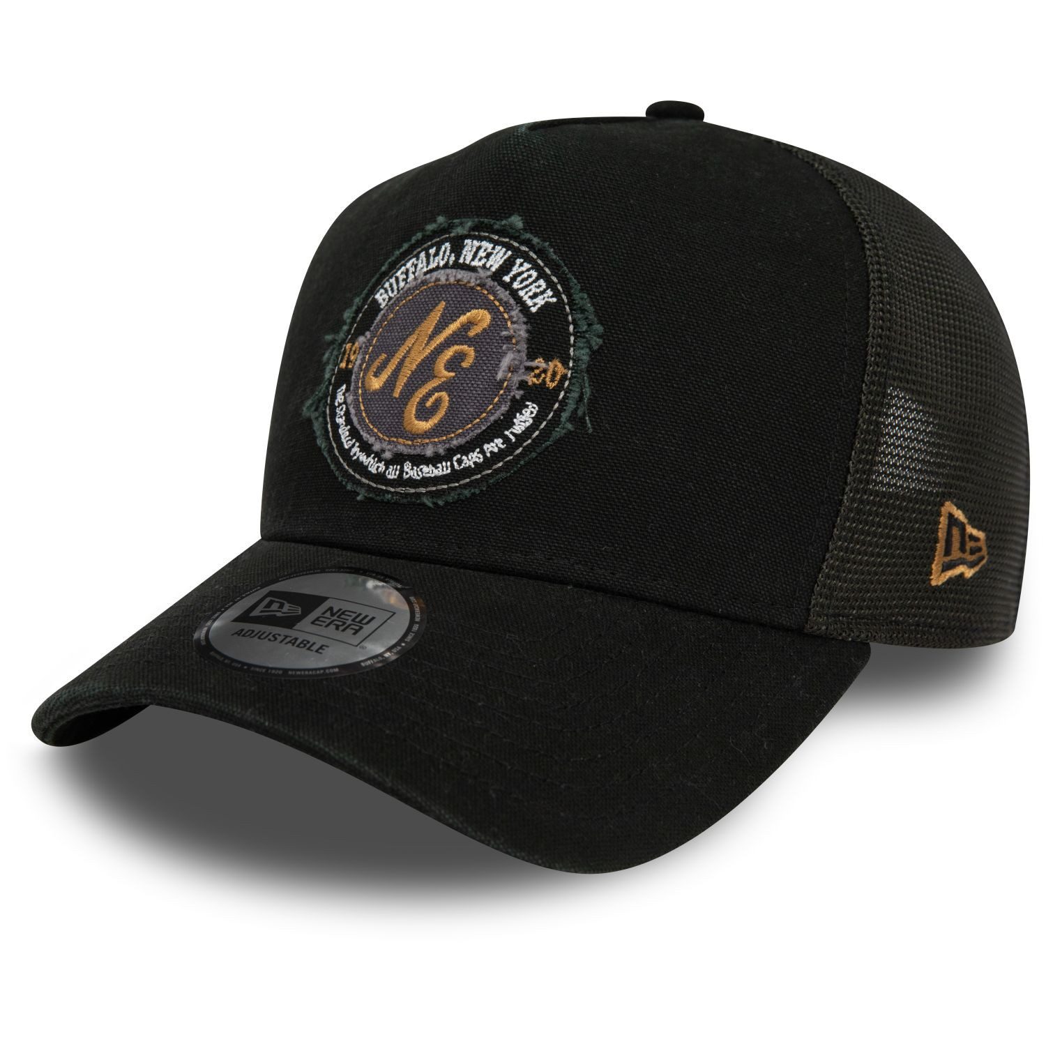 New Era Trucker Cap AFrame Trucker WASHED