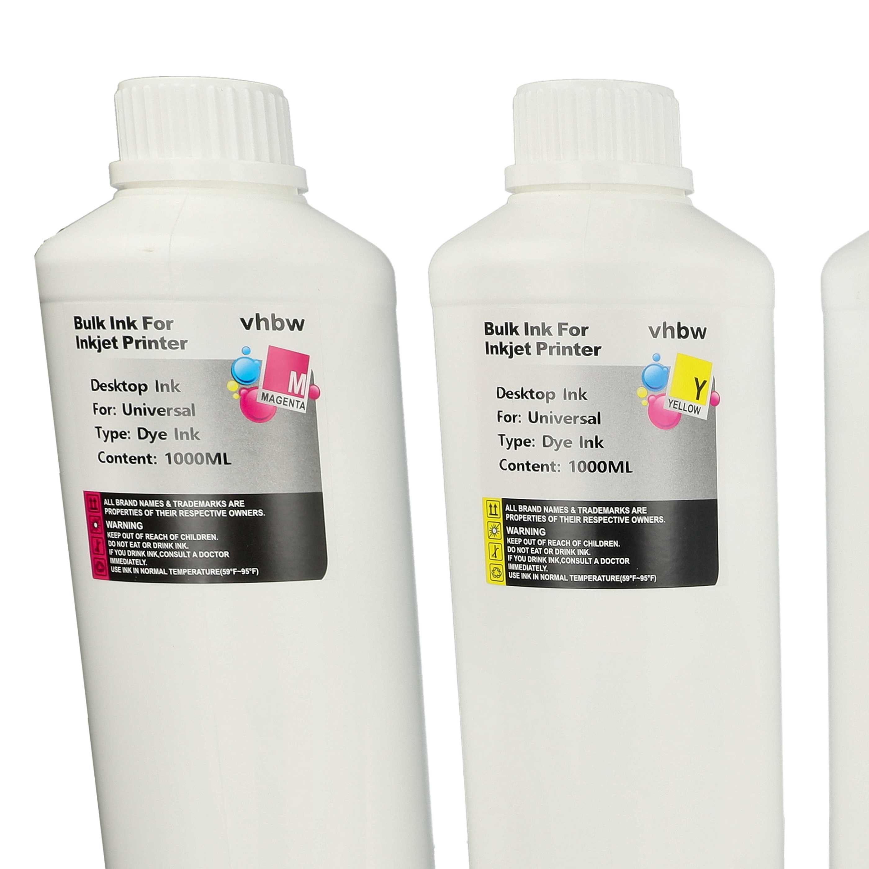 Kit Recharge Encre Dye Vhbw 4x100ml – Compatible Canon Pixma G4510 G4511, Économique Et Qualité Top !
