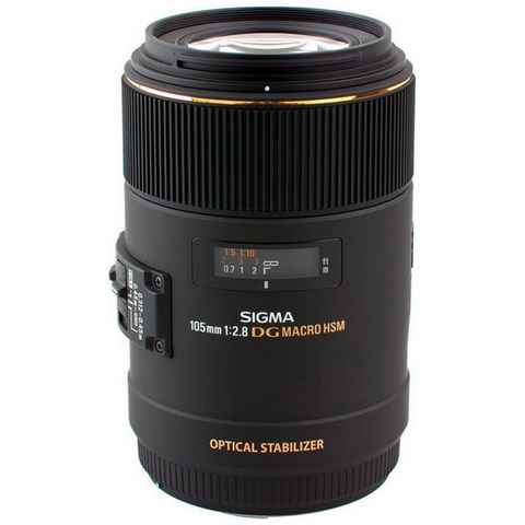 SIGMA 105mm 1:2,8 AF-EX Macro DG OS HSM Nikon AF Objektiv