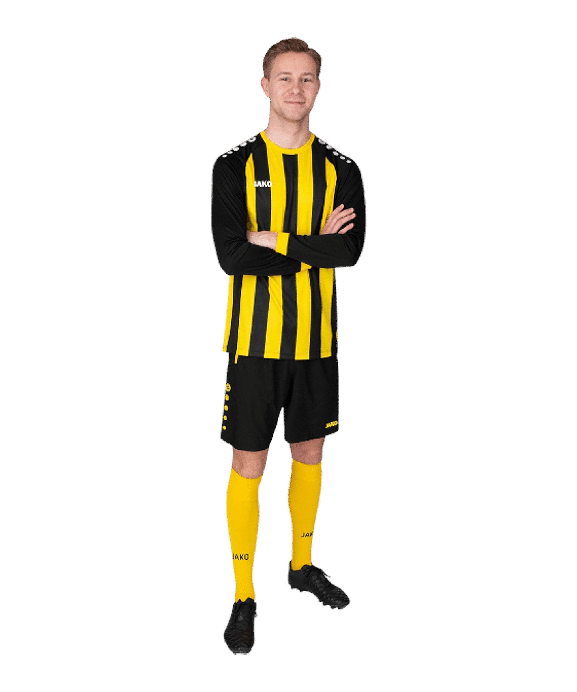 Jako Fußballtrikot JAKO Inter Trikot langarm Langarm-Trikots Herren Teamsport