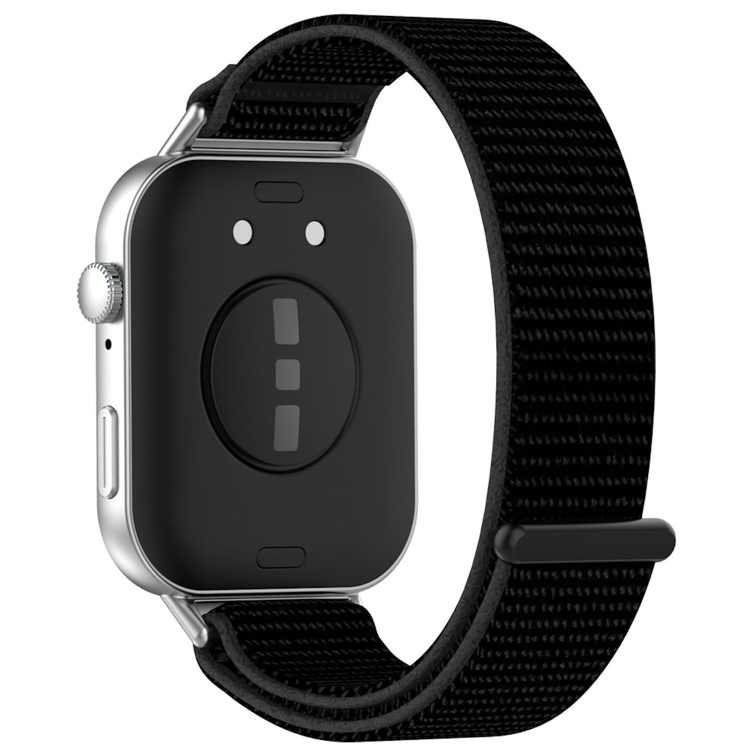 Wigento Smartwatch-Armband Für Huawei Watch Fit 4 / 4 Pro / 3 Nylon Klettve günstig online kaufen