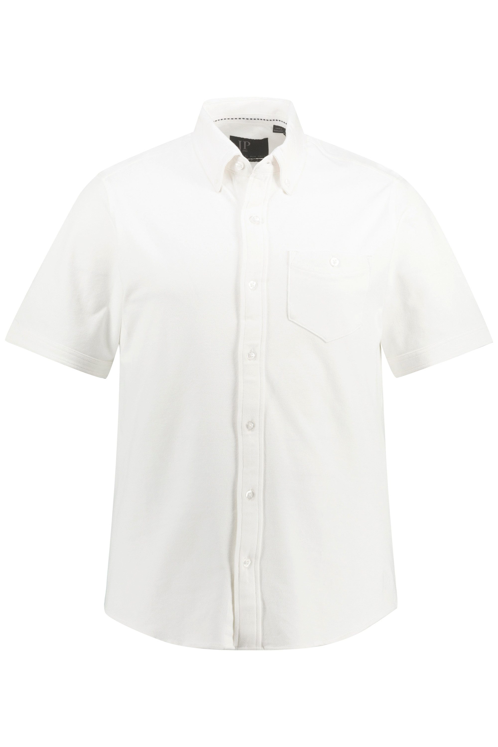 JP1880 Kurzarmhemd Piqué-Hemd FLEXNAMIC® Halbarm Buttondown-Kragen günstig online kaufen