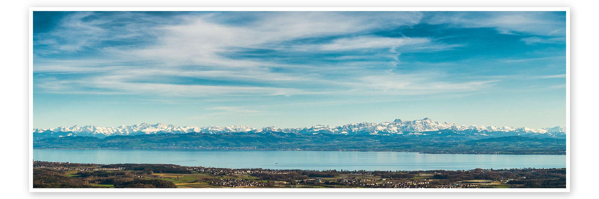 Posterlounge Wandbild Bodensee Panorama