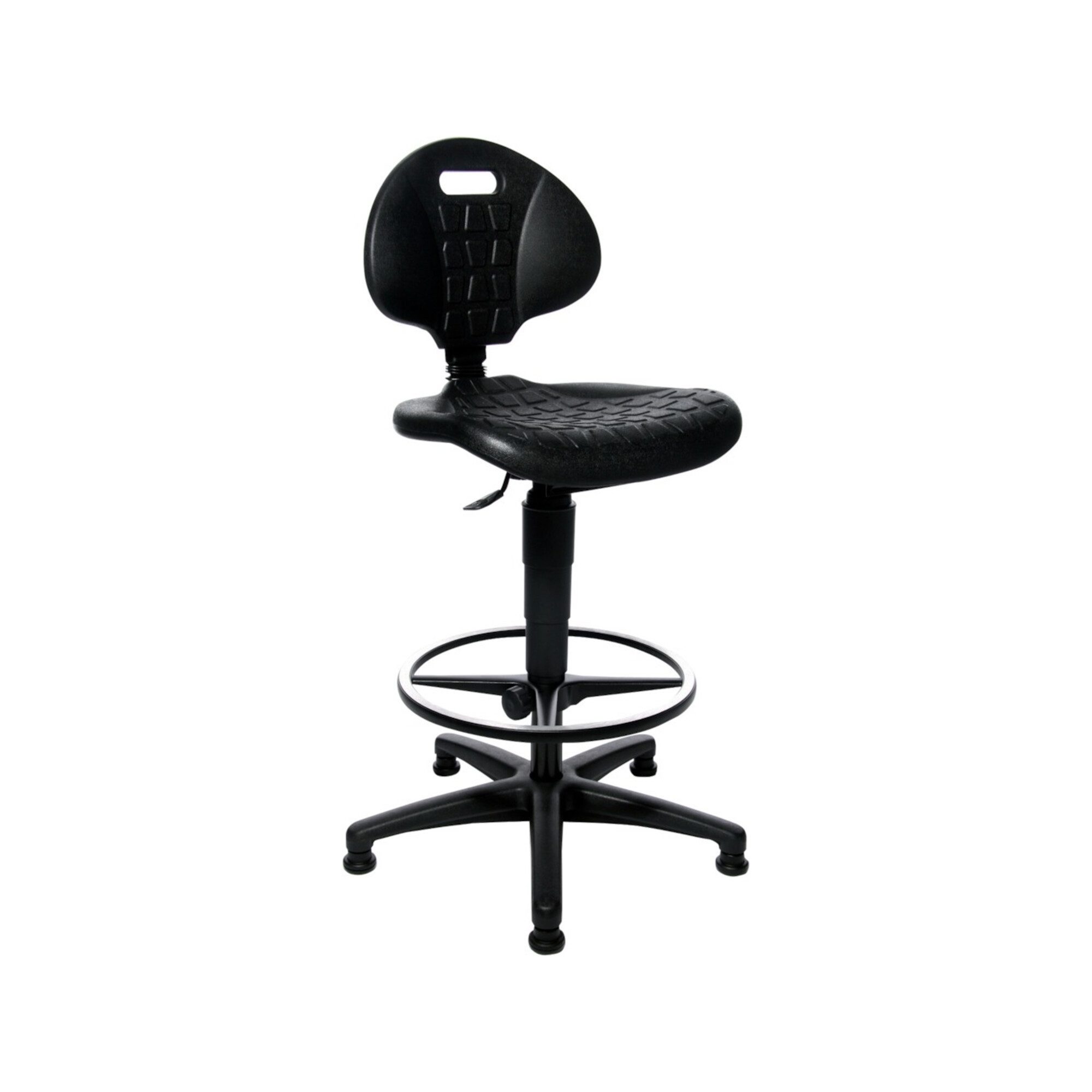 TOPSTAR Drehstuhl Topstar Arbeitsdrehstuhl Tec 20 Bodengleiter+Fußring Polyurethanschaum