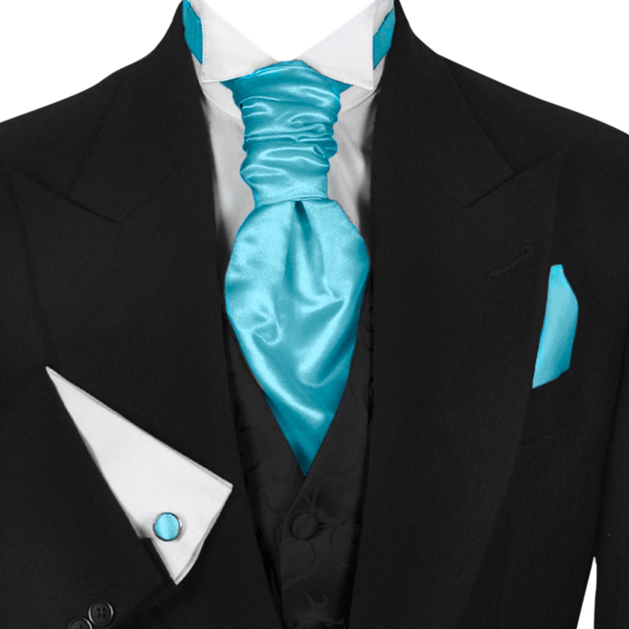 GASSANI Krawatte Satin Hochzeitskrawatte, Herren-Krawatte Hochzeit günstig online kaufen