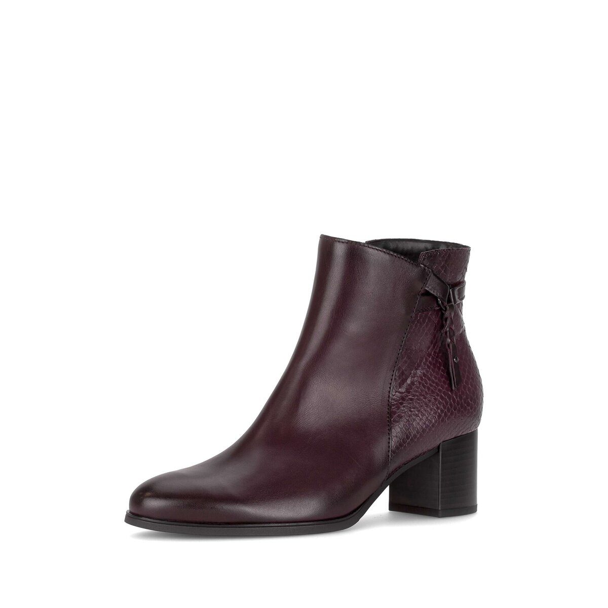 Gabor Elegante Stiefelette Materialmix Leder Stiefelette günstig online kaufen