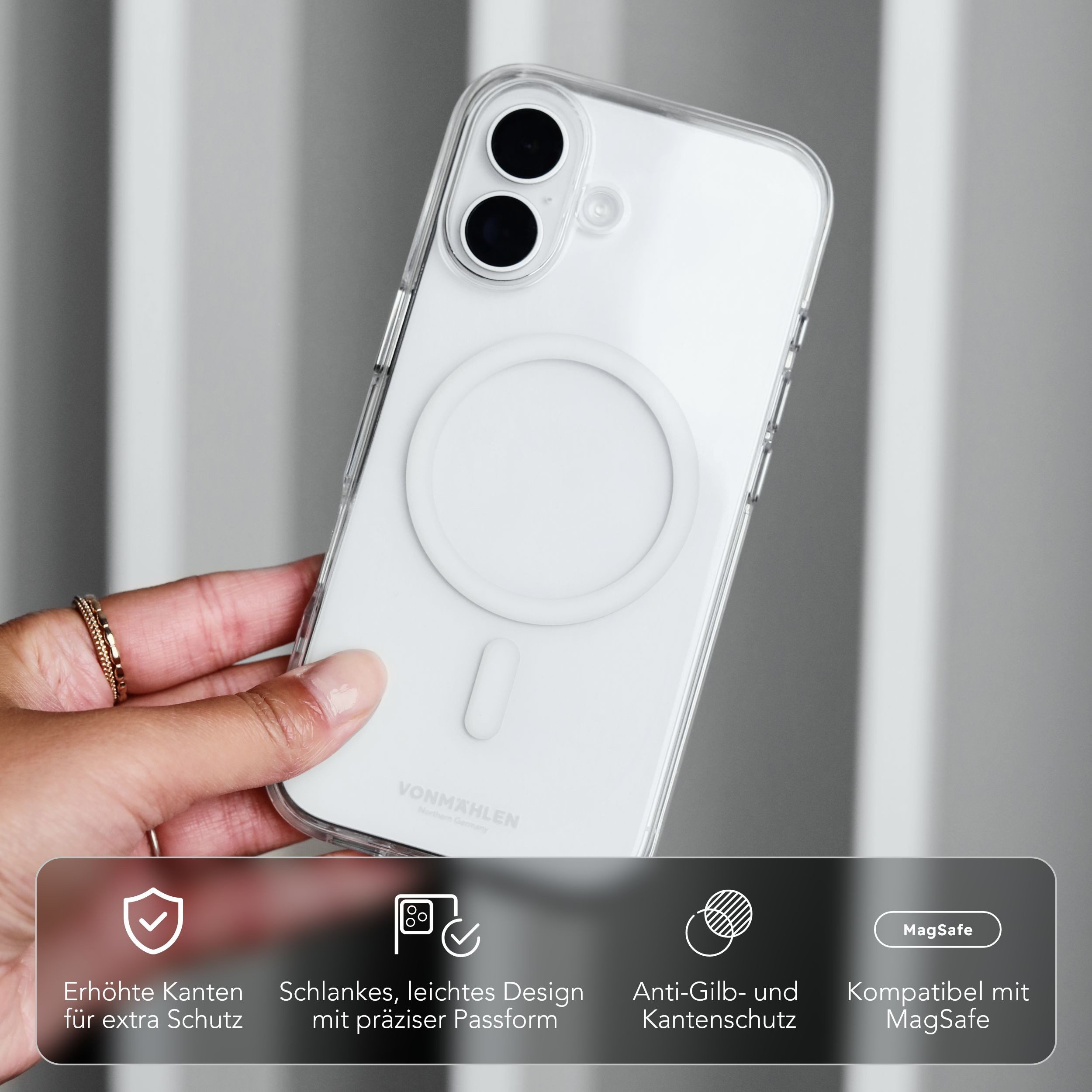 VONMÄHLEN Handyhülle Transparent Case 2