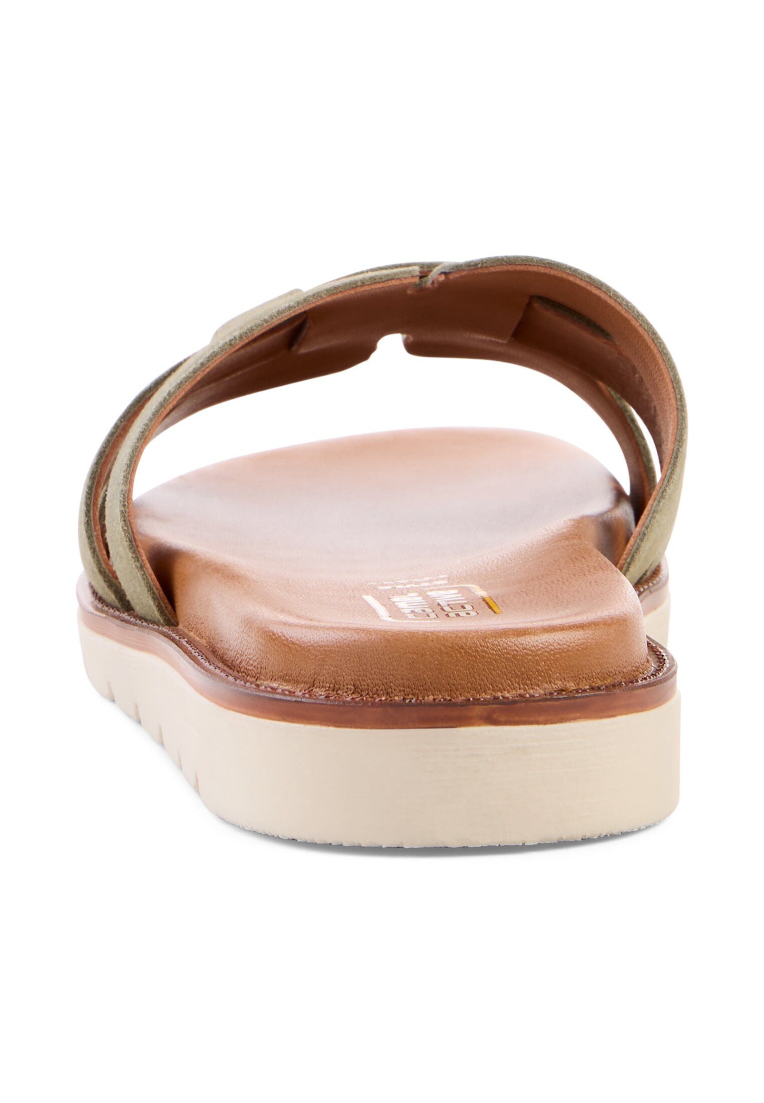 camel active mit gepolstertem Lederfußbett Pantolette
