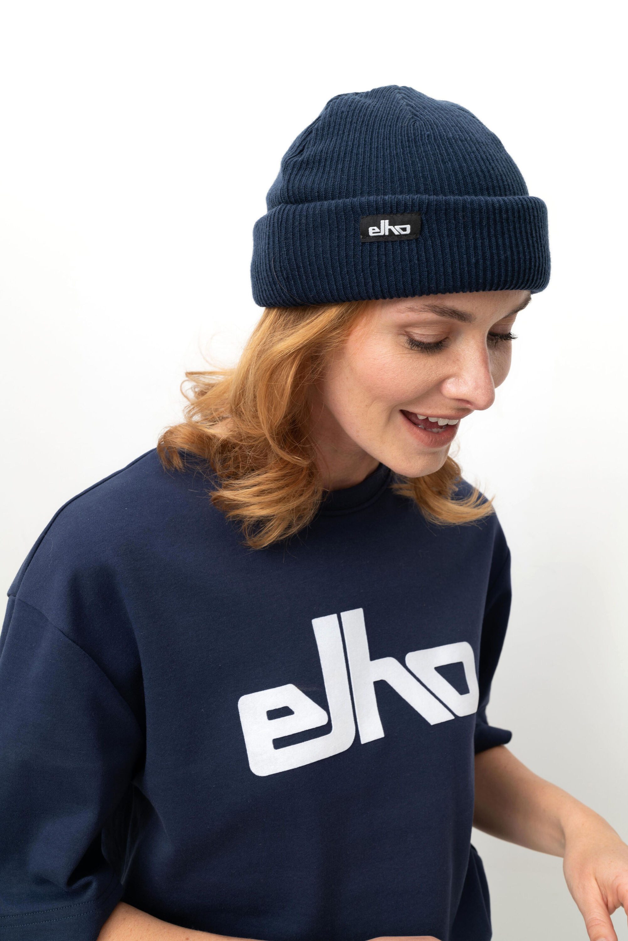 Elho Rundhalsshirt (1-tlg) mit elho Logo-Print