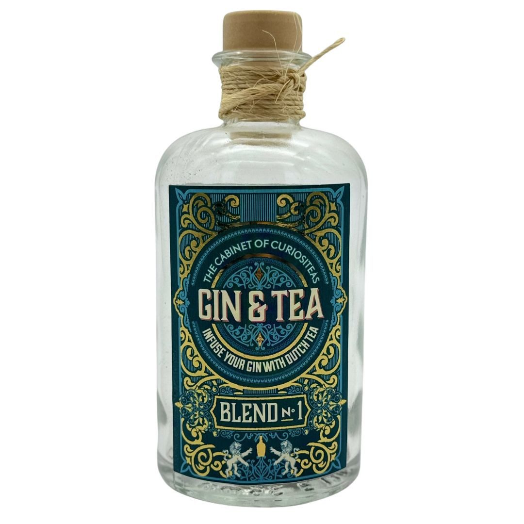 Tea Netherlands Trinkflasche GIN Infuser No.1, Mit Flasche und Korkverschluss