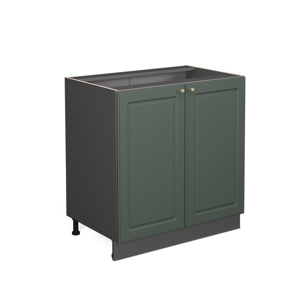 Hängeschrank Für Die Küche 60 Cm Breit – Mit MDF-Front, Einfach Montierbar, Variabel Links/rechts öffenbar, In Weiß Matt