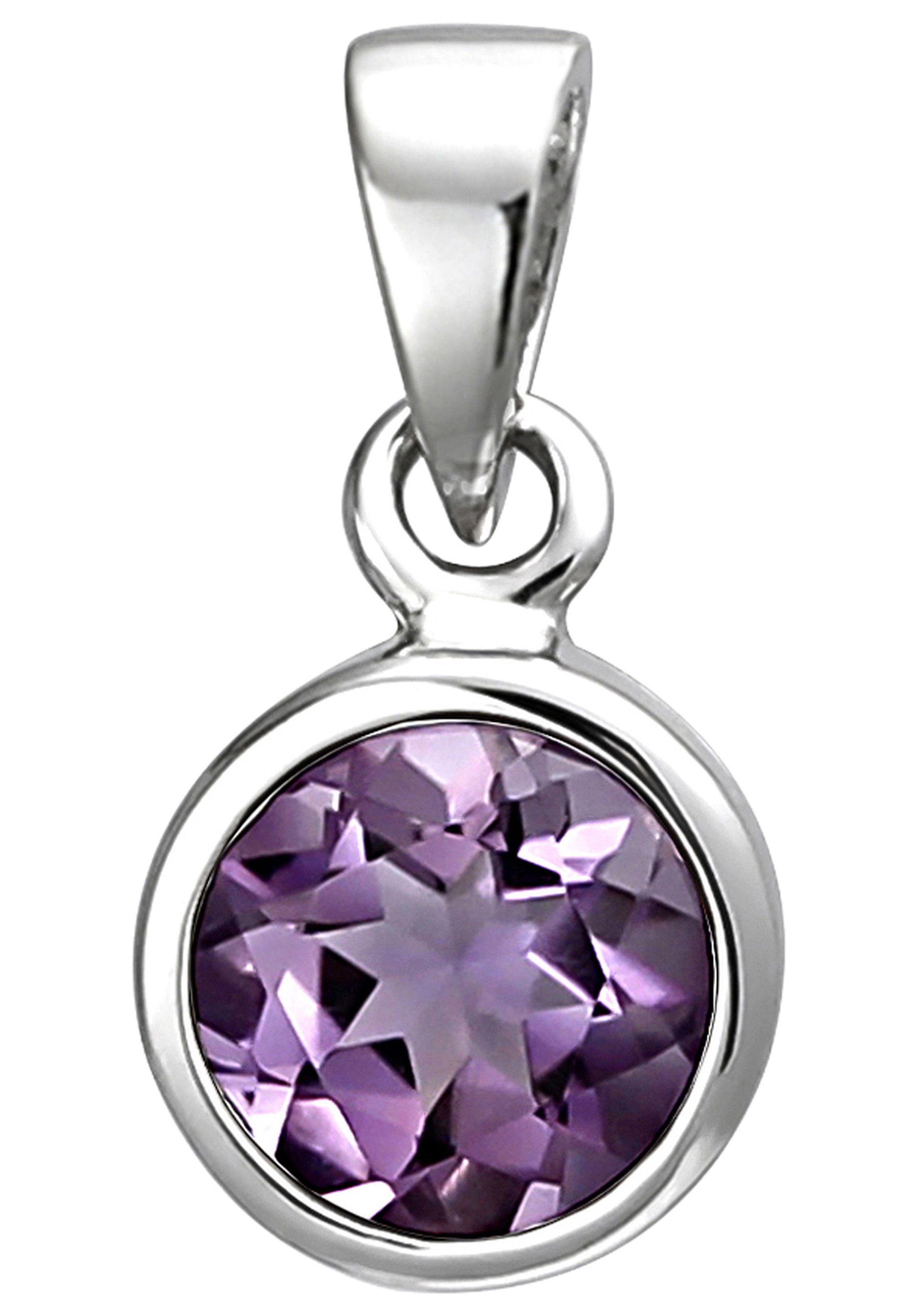 JOBO Kettenanhänger Anhänger mit Amethyst, 925 günstig online kaufen