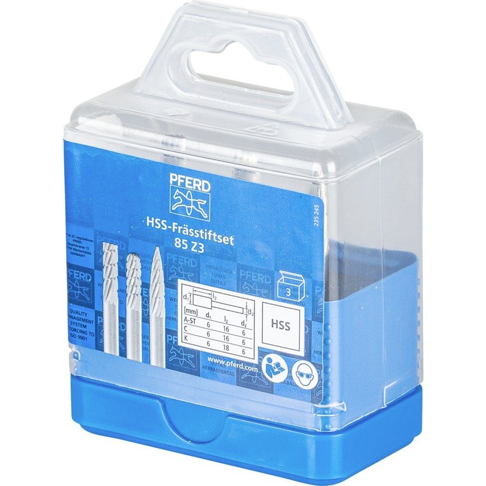 Thumbnail - Pferd Fräse PFERD 22900810 Frässtift Schaftdurchmesser 6 mm