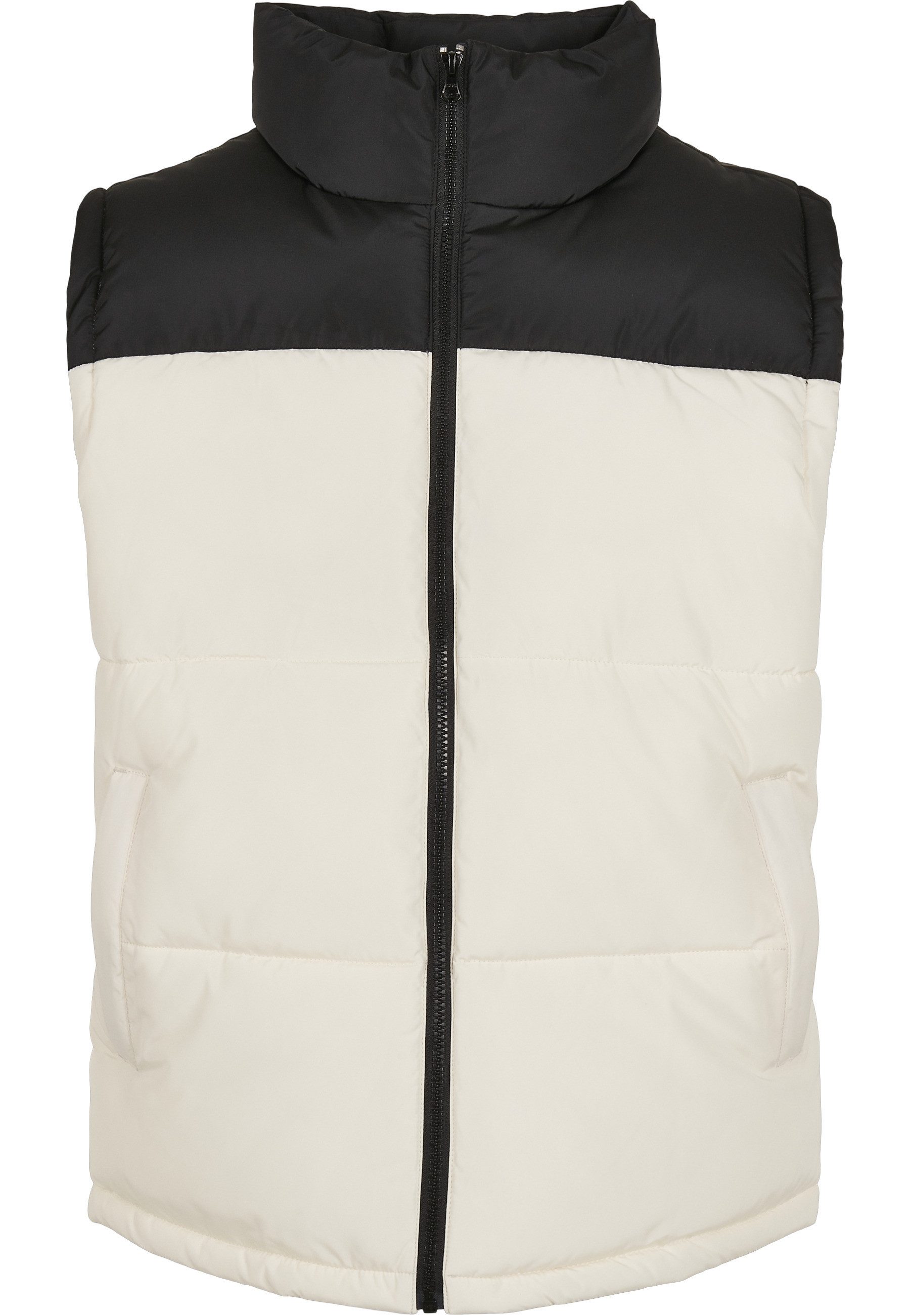 URBAN CLASSICS Jerseyweste Urban Classics Herren Block Puffer Vest (1-tlg)