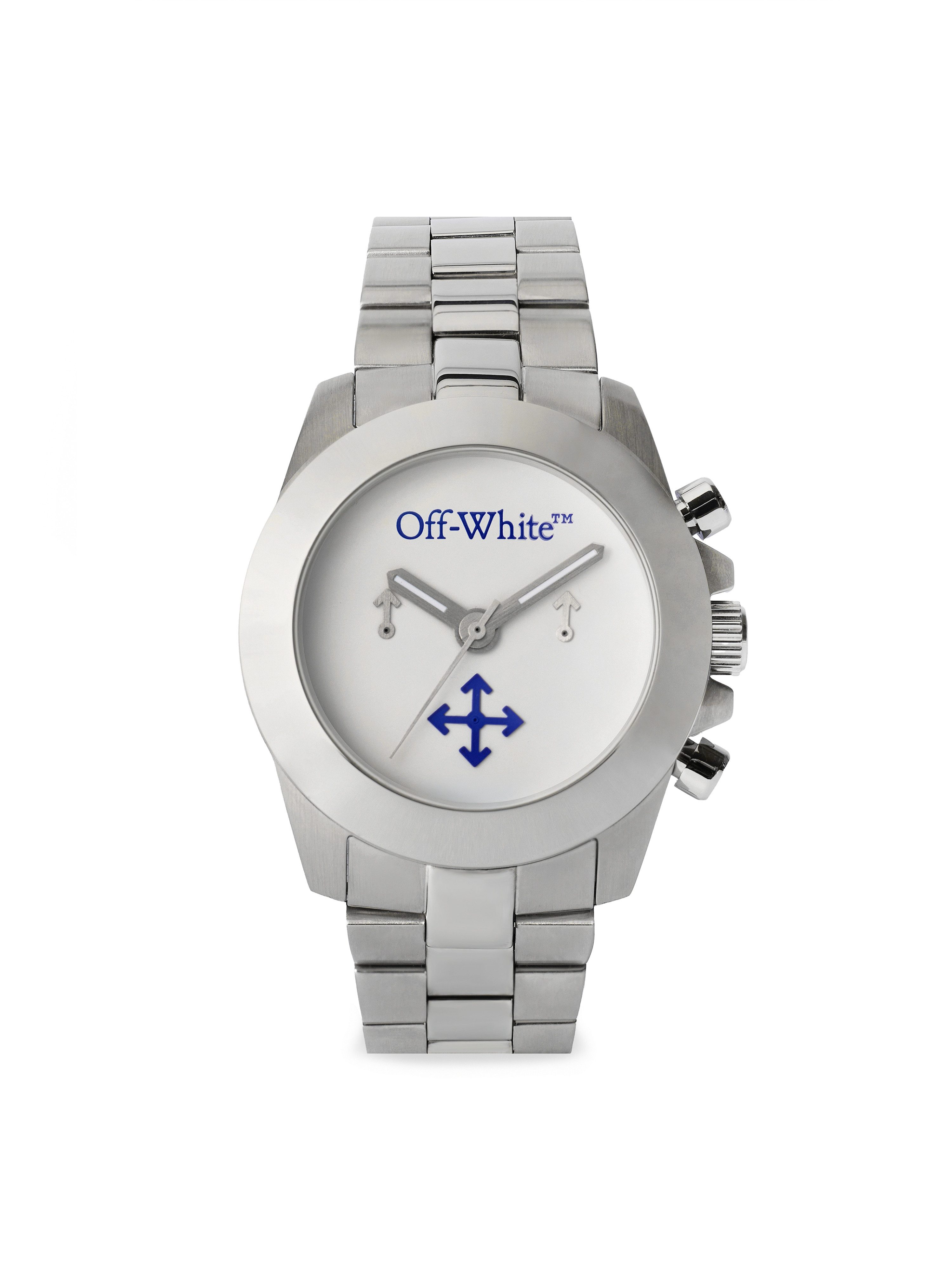 OFF-WHITE Chronograph RESET OW1G012M0045, Quarzuhr, Armbanduhr, Herrenuhr, Edelstahlarmband, analog