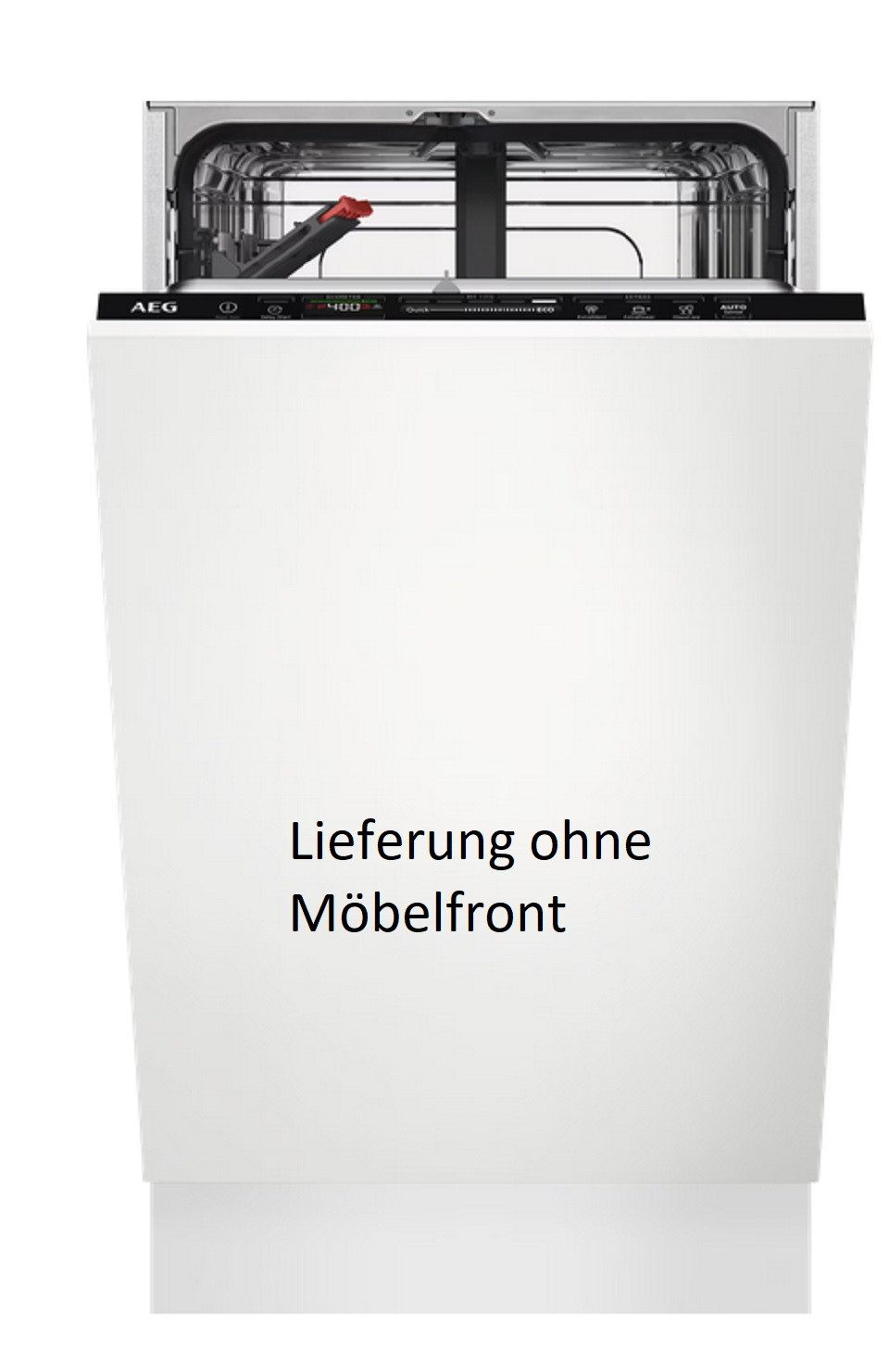 AEG vollintegrierbarer Geschirrspüler keine Angaben FSE73427P_911077041, 9.9 l, 9 Maßgedecke, Abschaltautomatik, Akustisches Signal am Programmende