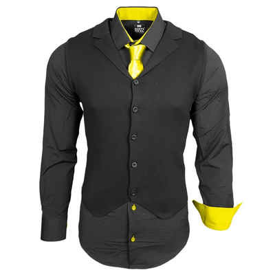 Rusty Neal Weste, Hemd & Krawatte/Fliege bestehend aus Hemd, Weste und Krawatte