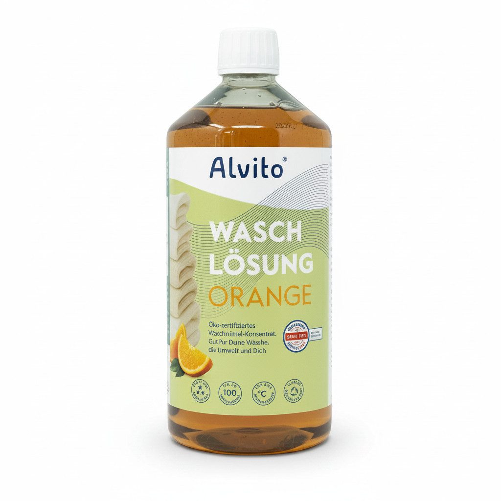 Alvito Patronenfilter, Waschlösung Orange 1000 ml